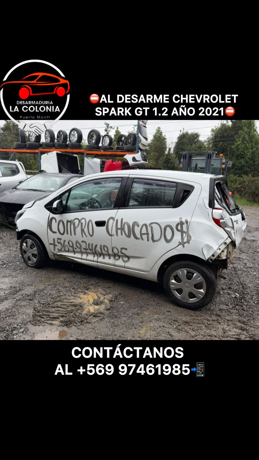 AL DESARME CHEVROLET SPARK GT 1.2