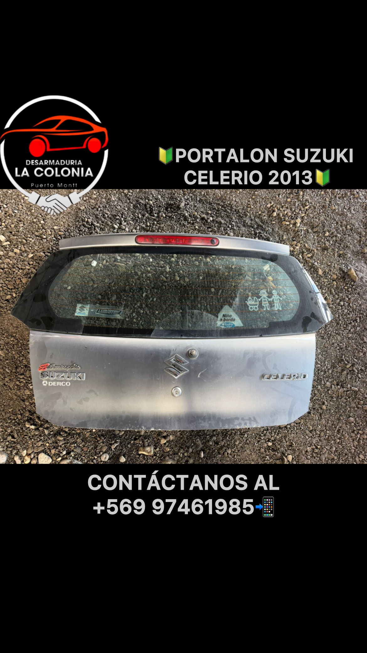 Portalón suzuki celerio