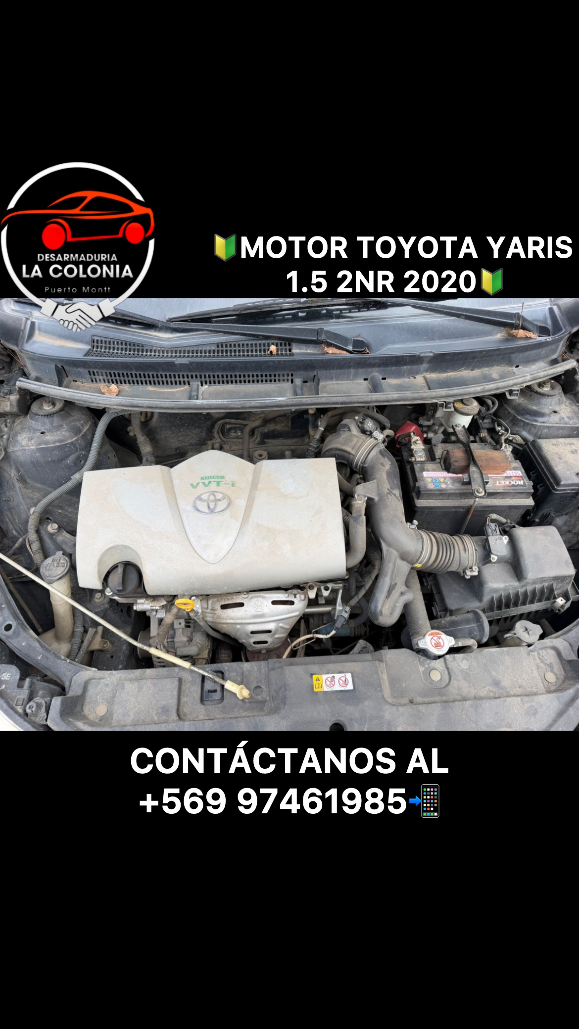Motor toyota yaris 1.5 2NR 2020