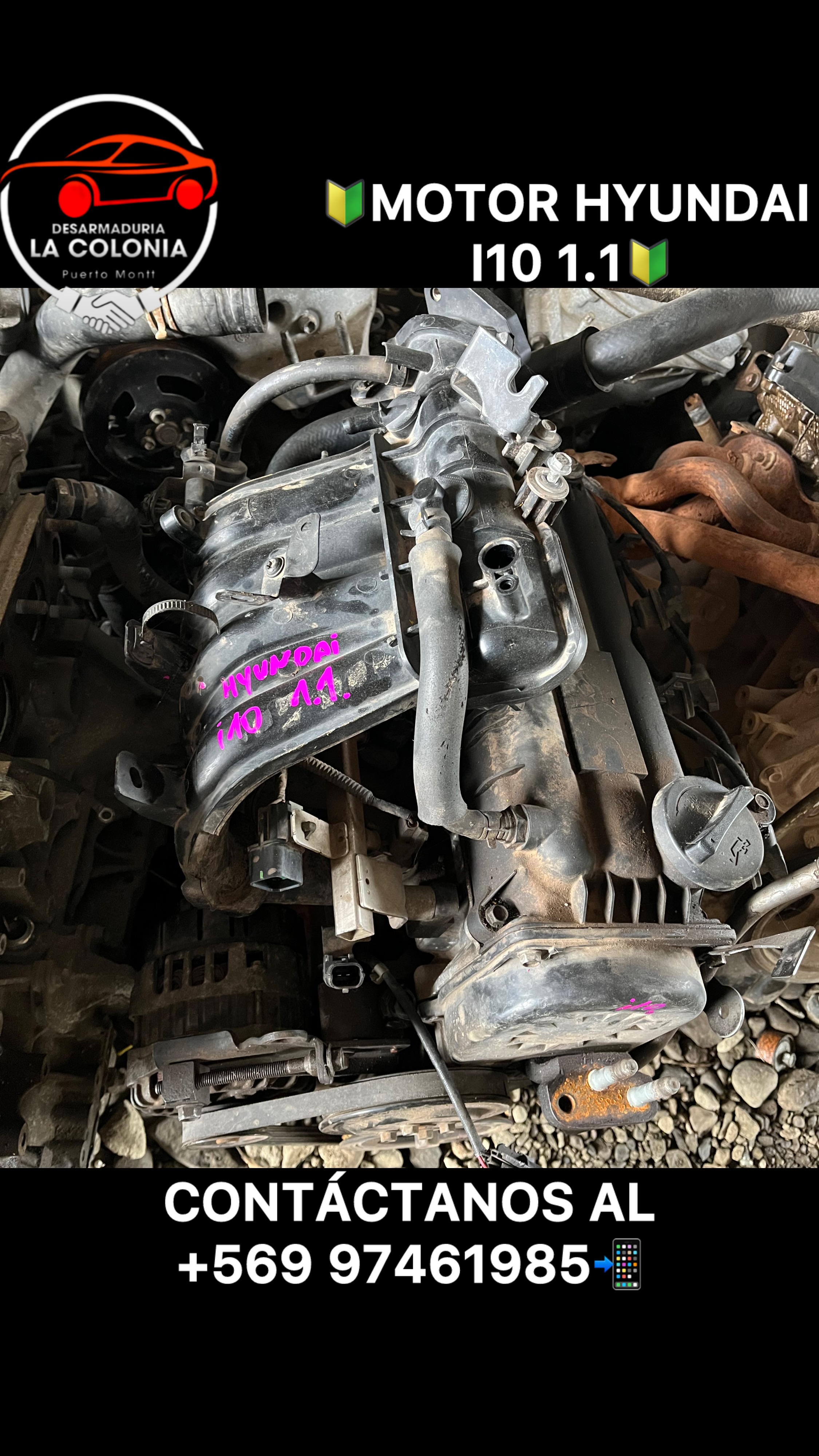 Motor Hyundai i10 1.1