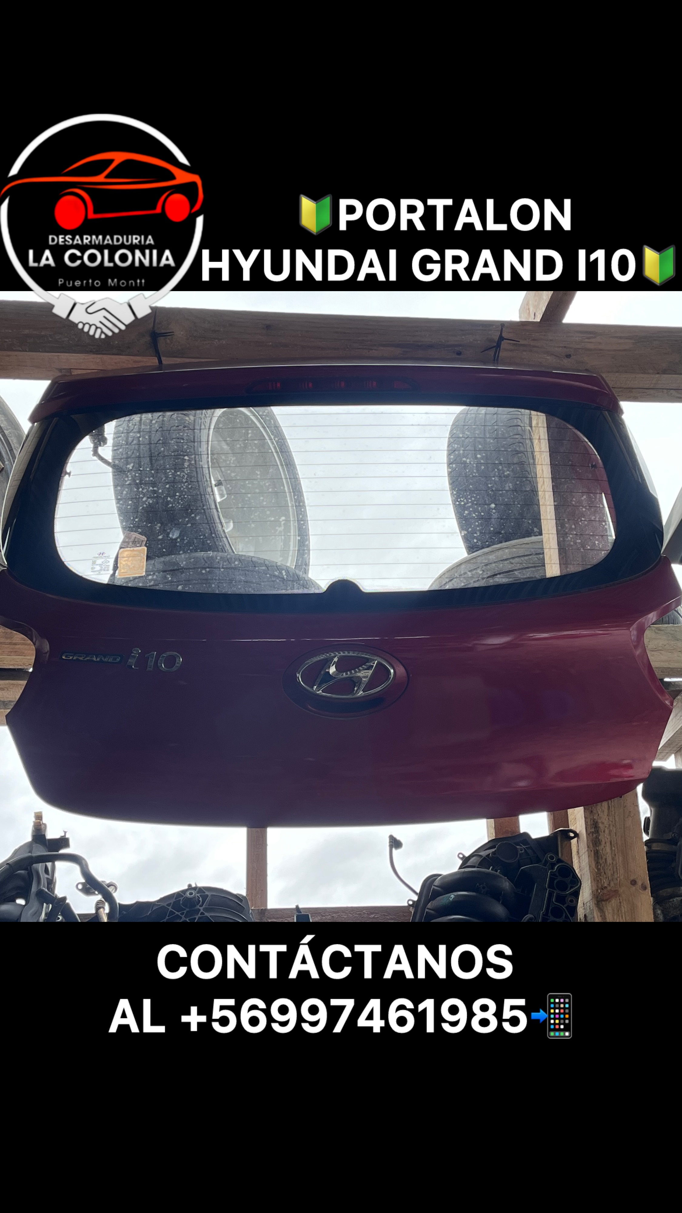 Portalón hyundai grand i10