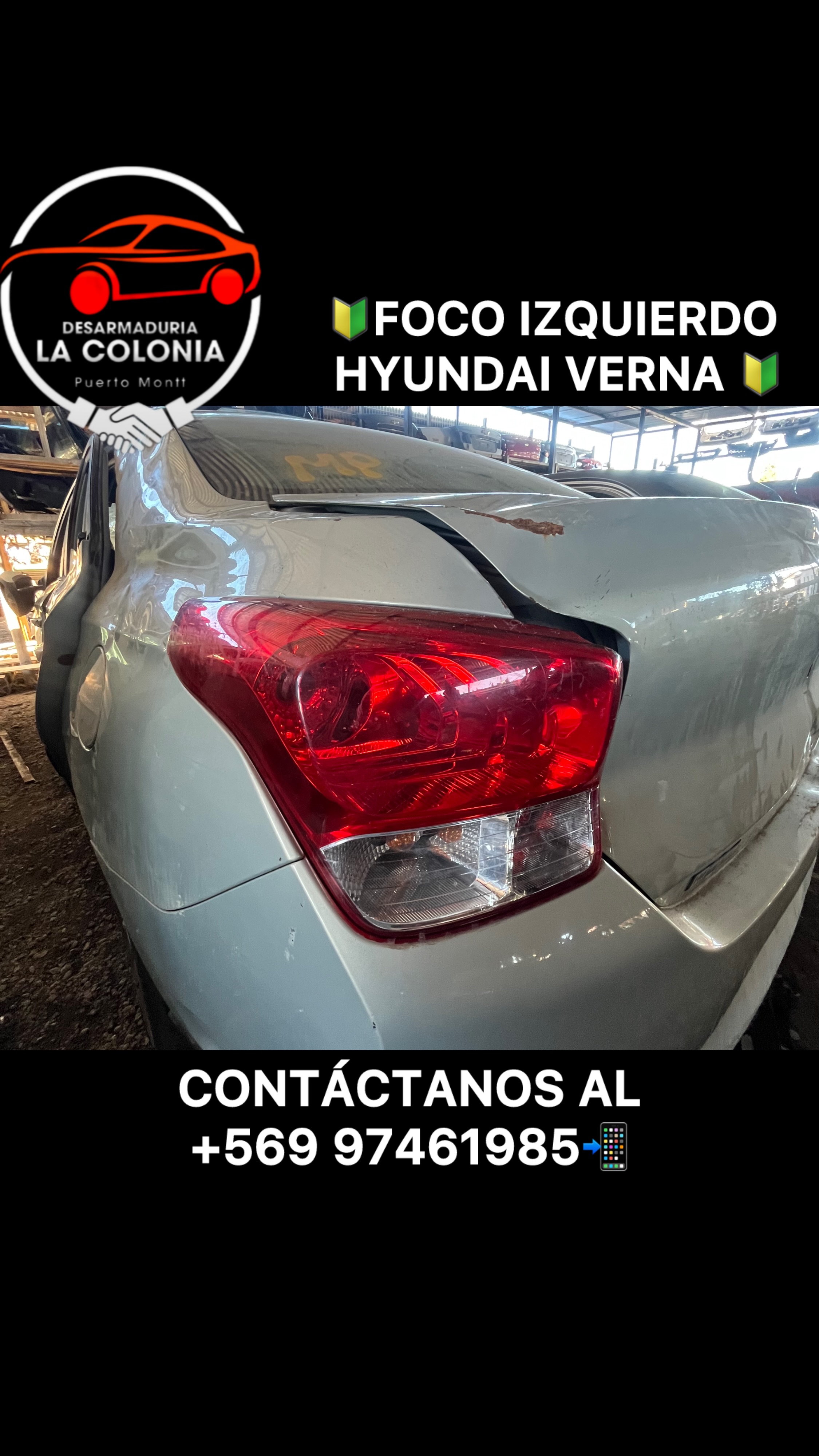 Foco izquierdo Hyundai verna