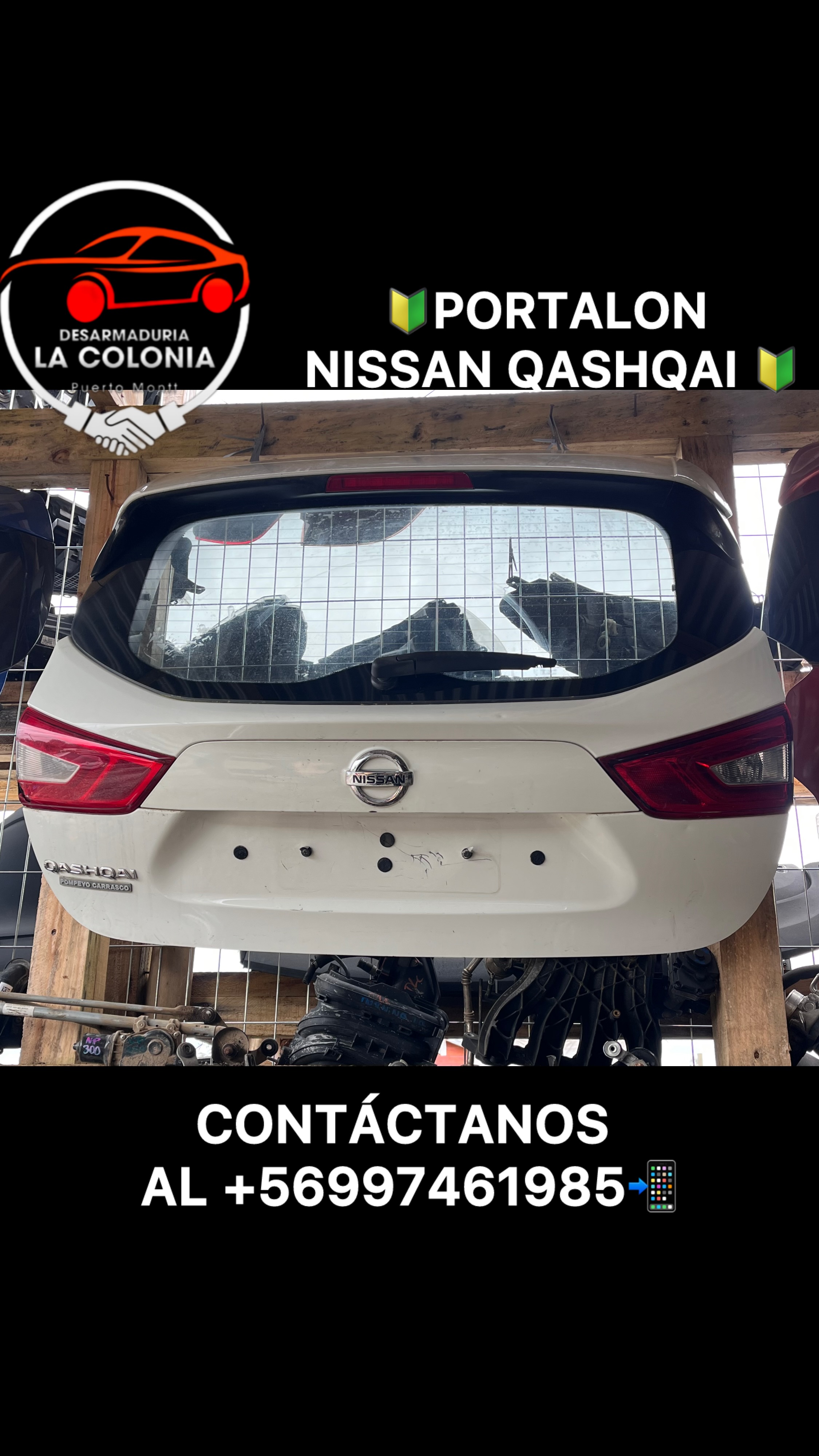 Portalón nissan qashqai
