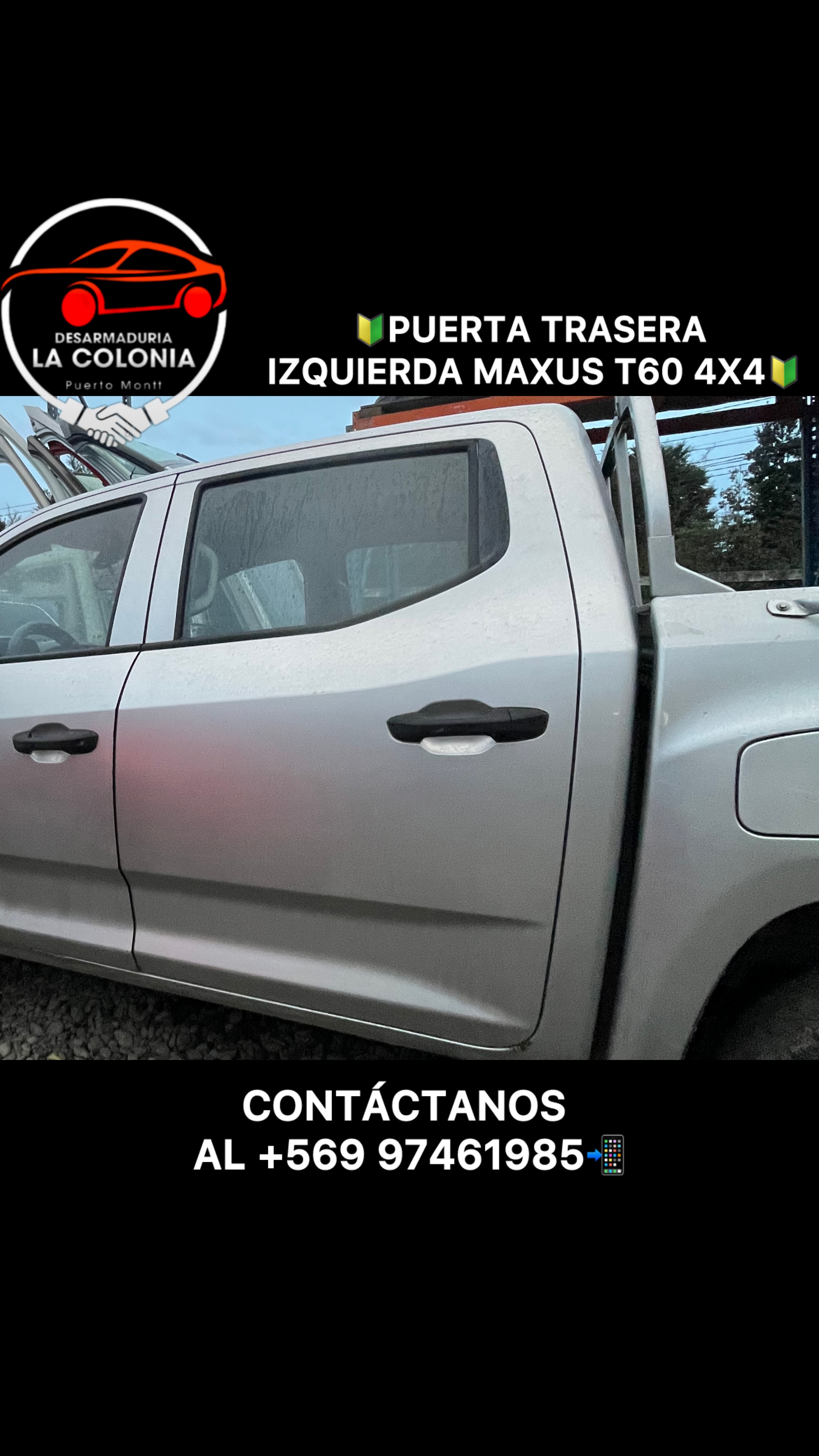 Puerta trasera izquierda maxus t60 4x4