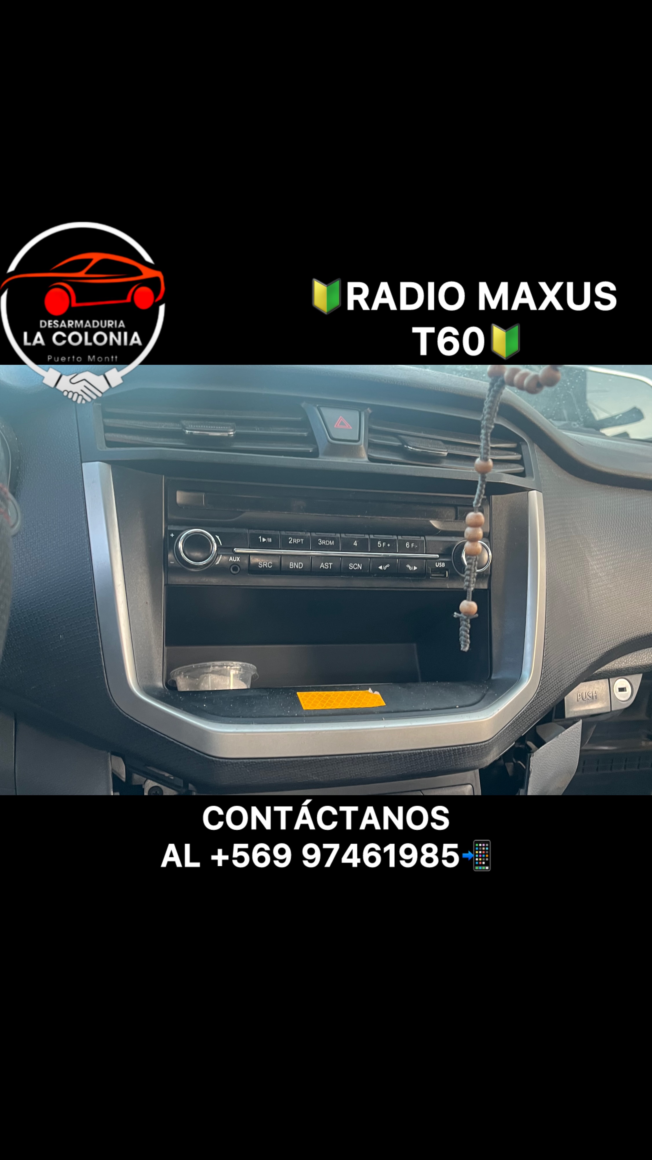 Radio maxus t60