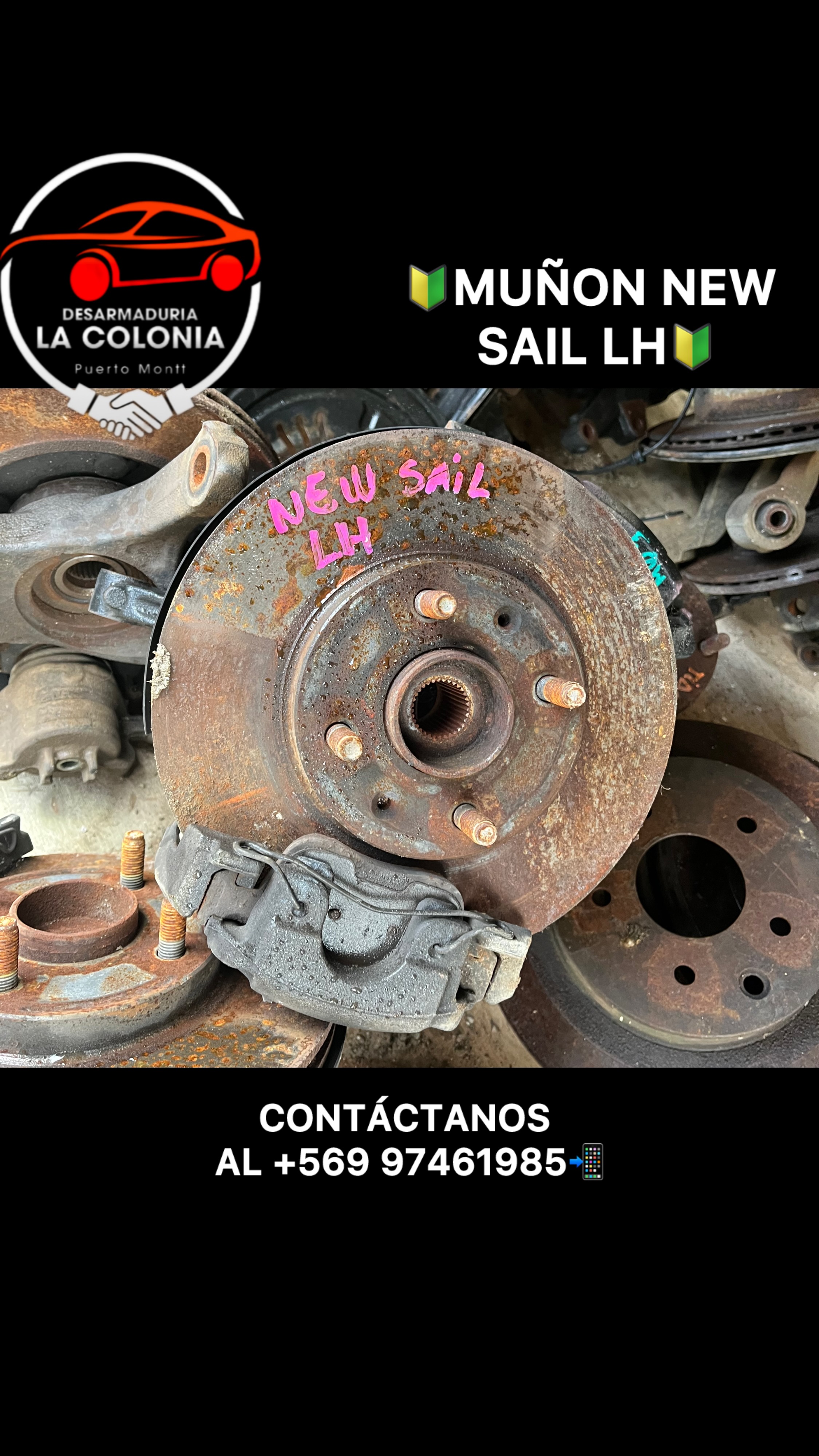 Muñon new sail L.H
