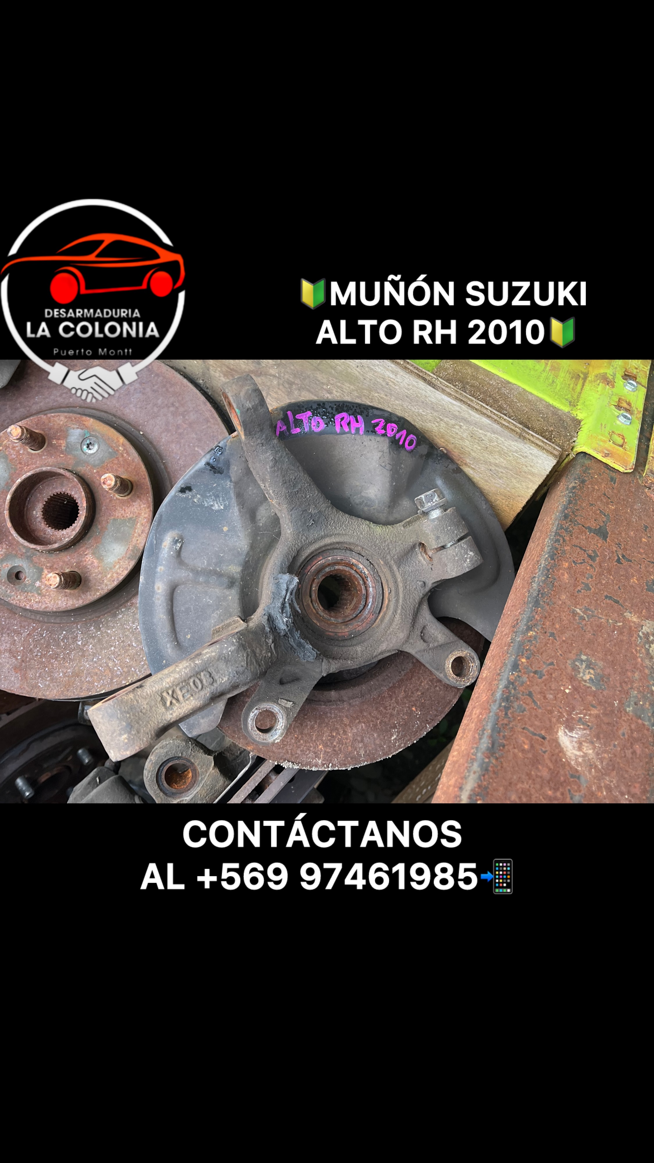 Muñon suzuki alto rh 20