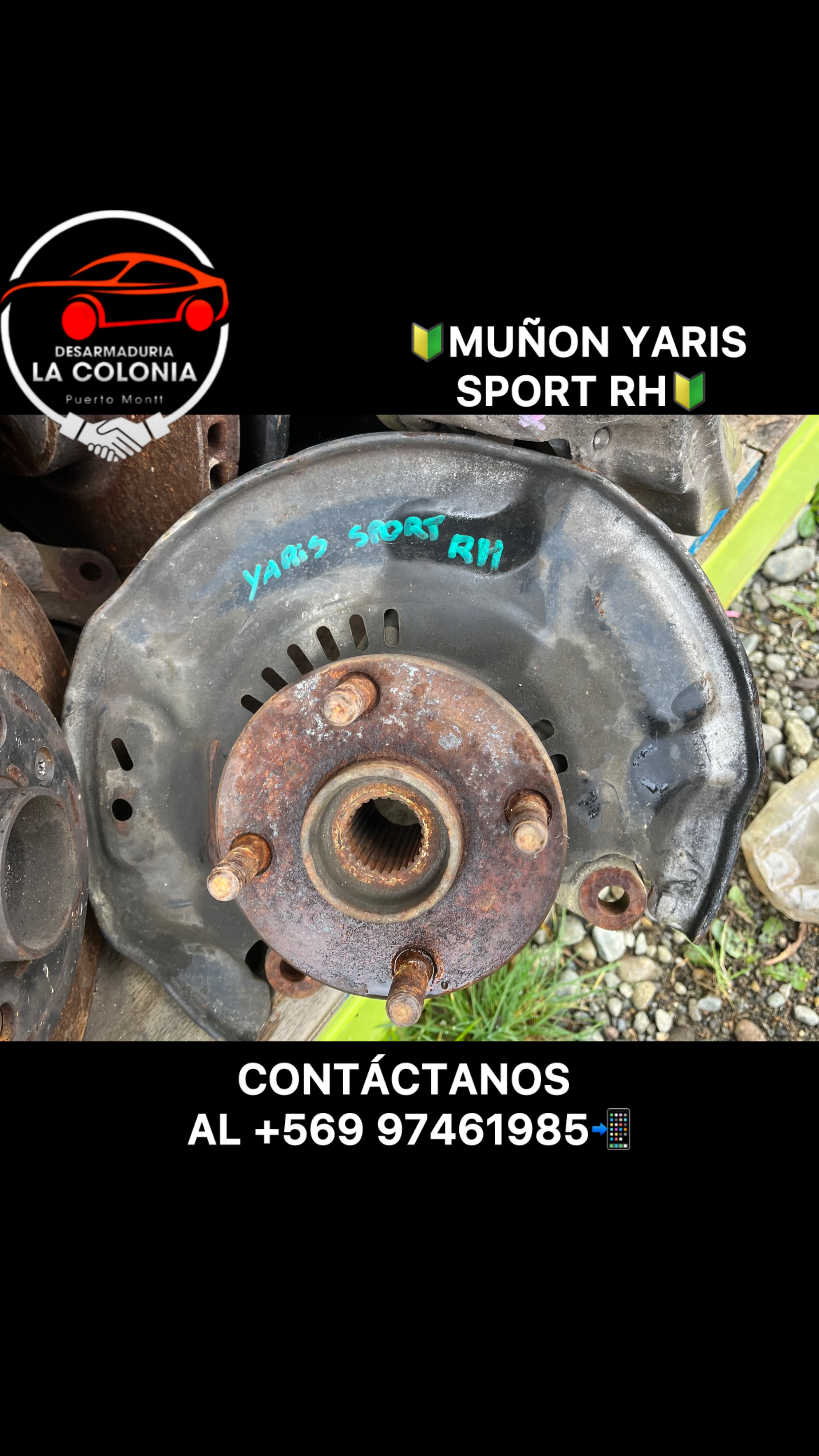 Muñon yaris sport rh