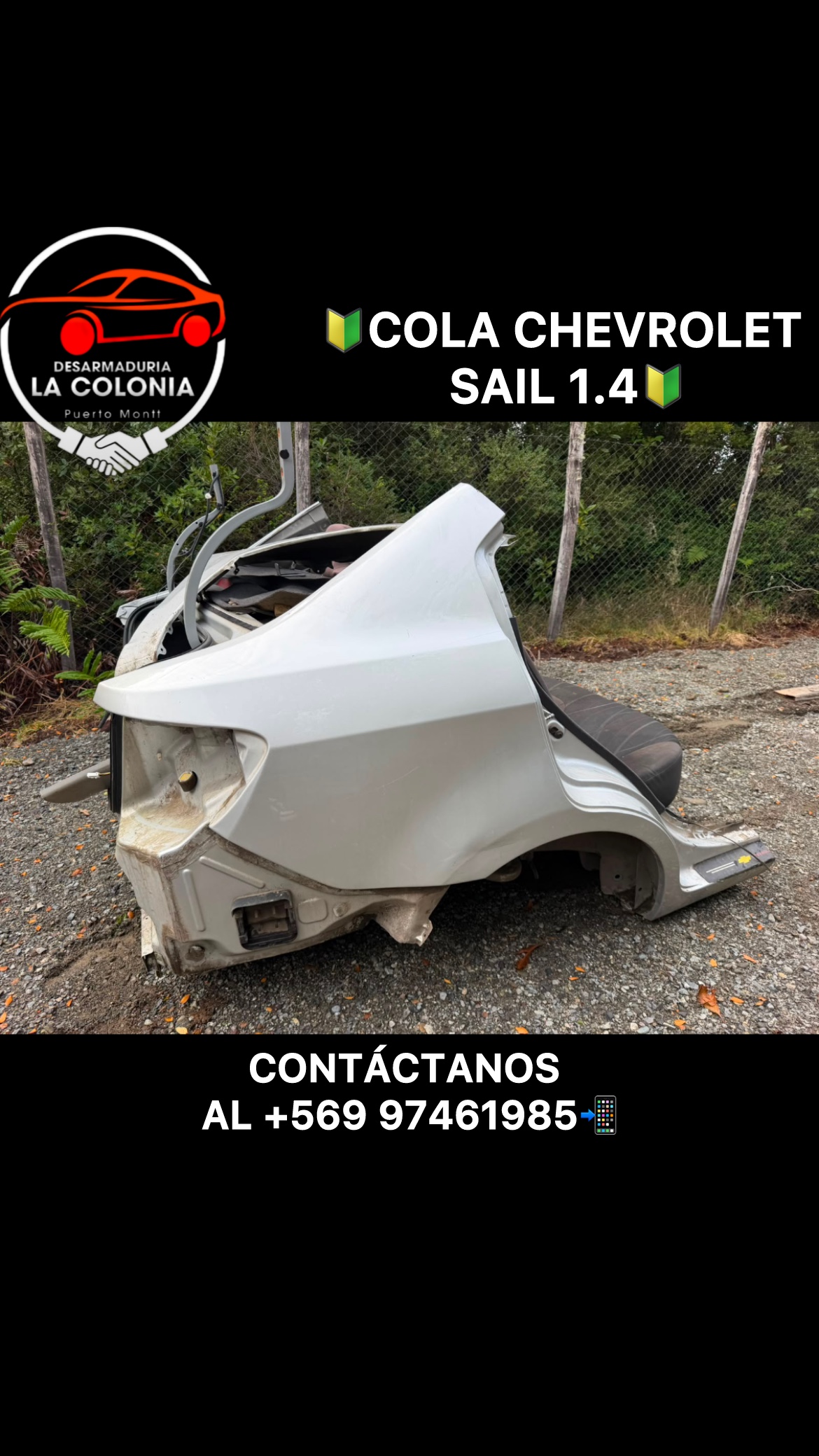 Cola Chevrolet sail 1.4
