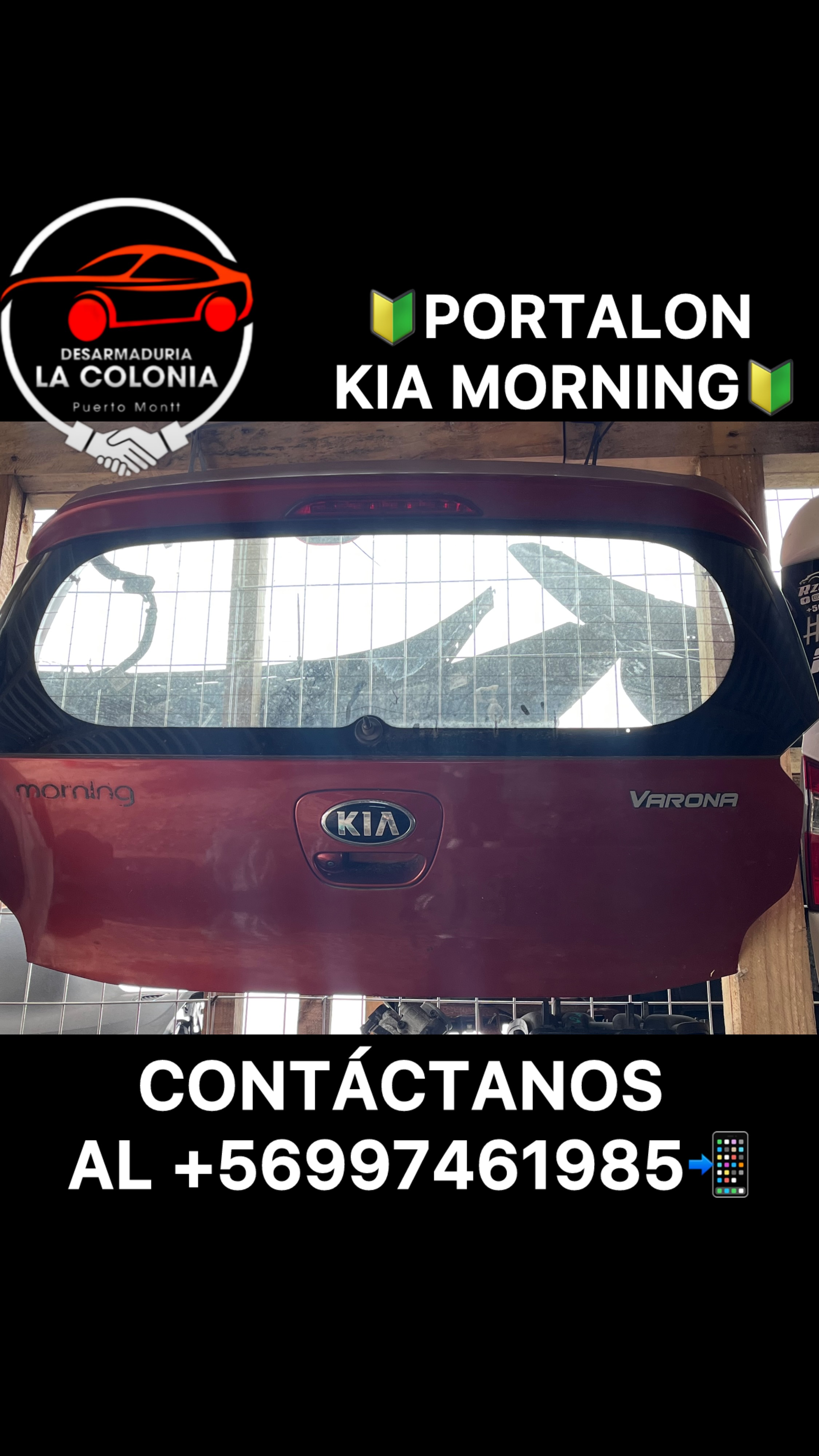 Portalón kia morning