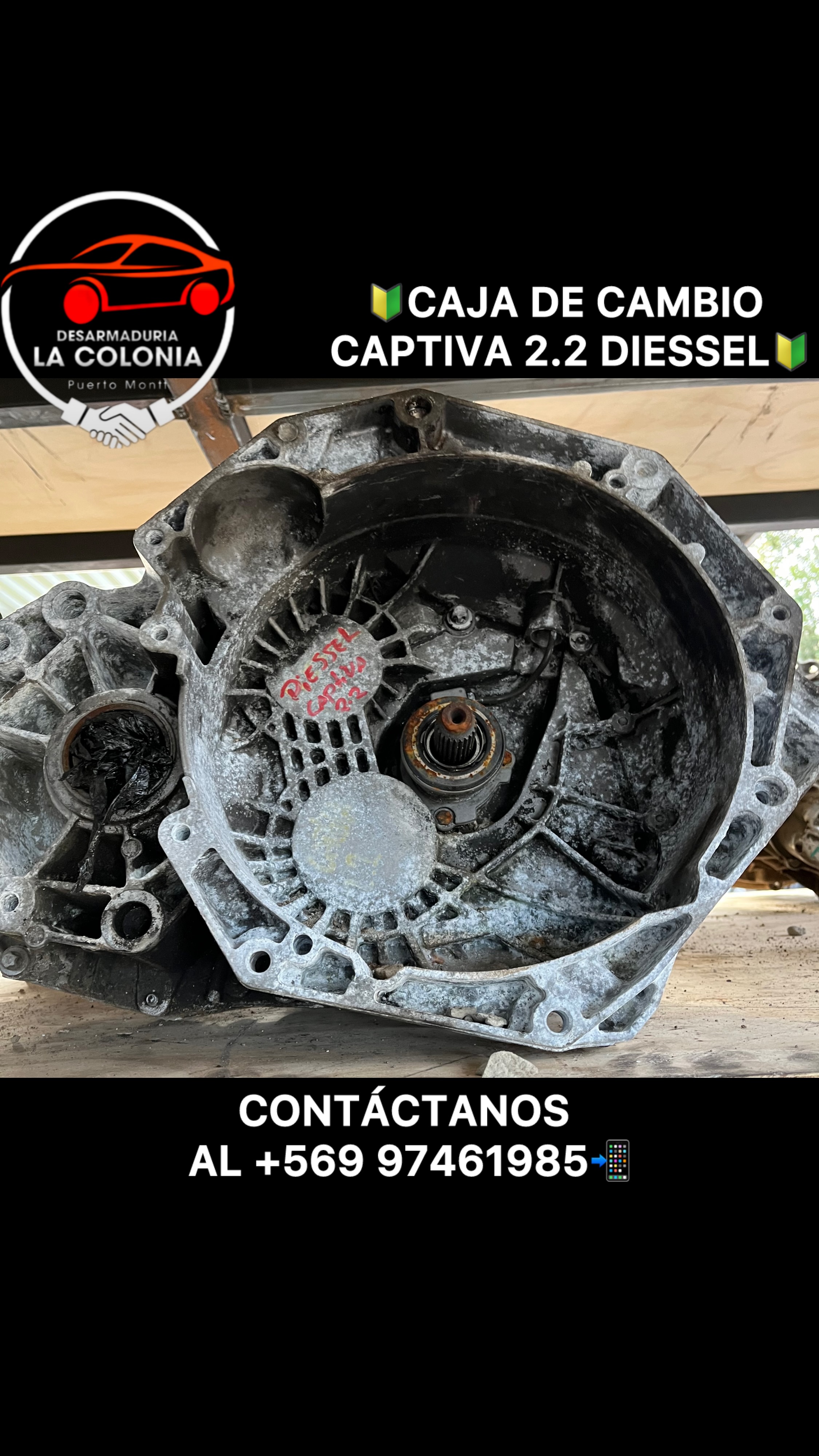 Caja cambio captiva 2.2 diesel