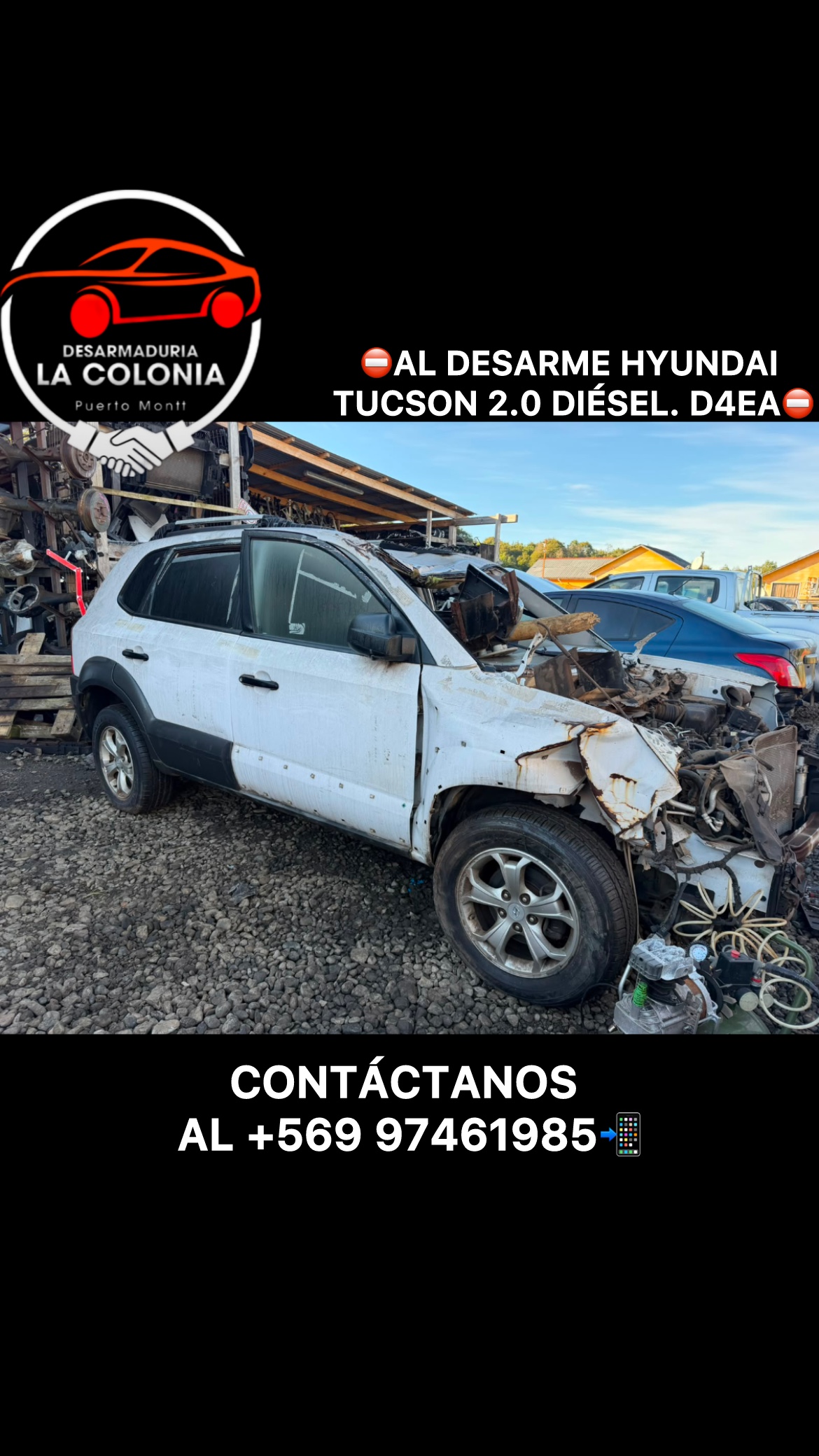 Al desarme tucson 2.0 diesel D4EA