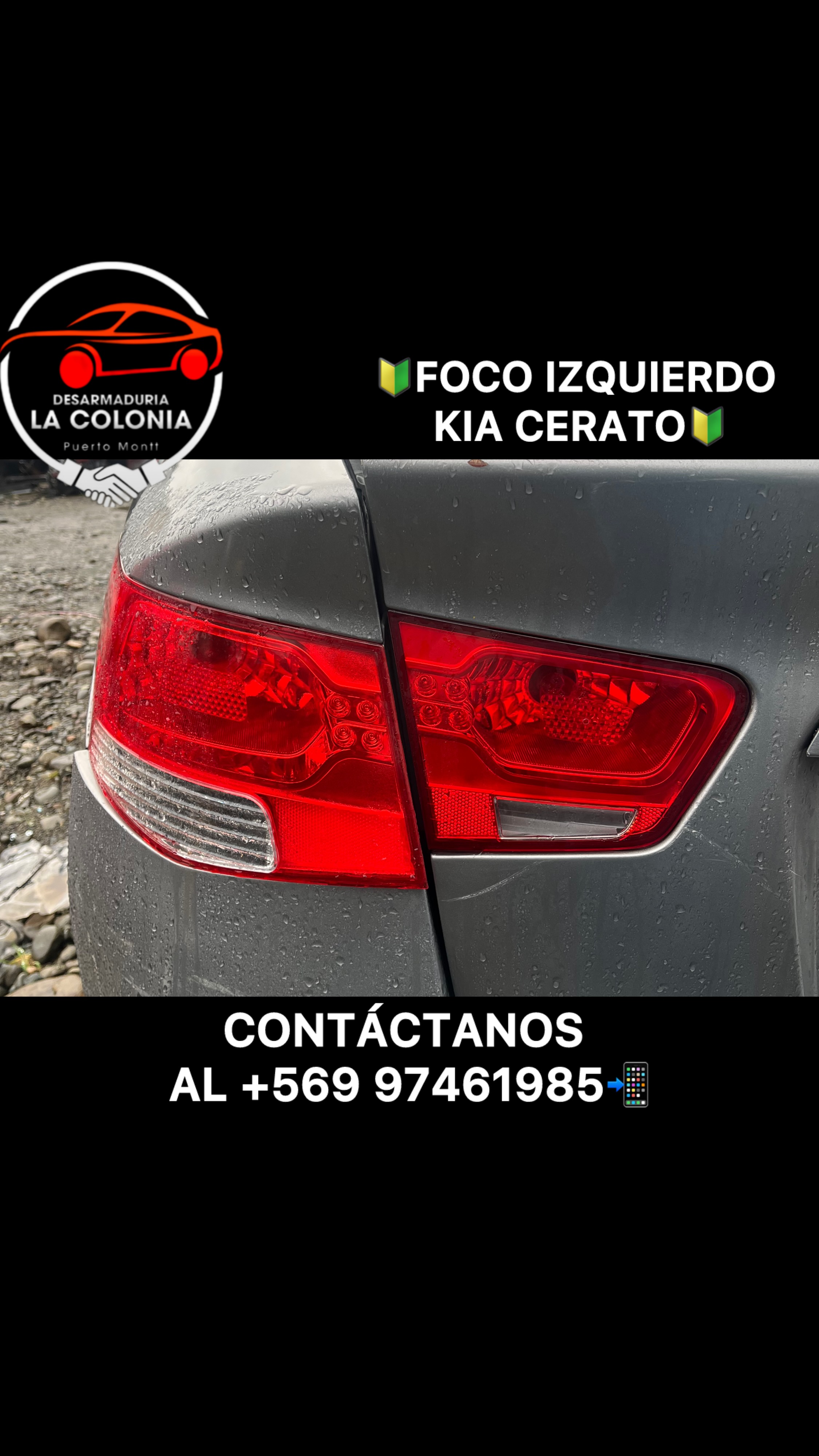 Foco izquierdo kia cerato