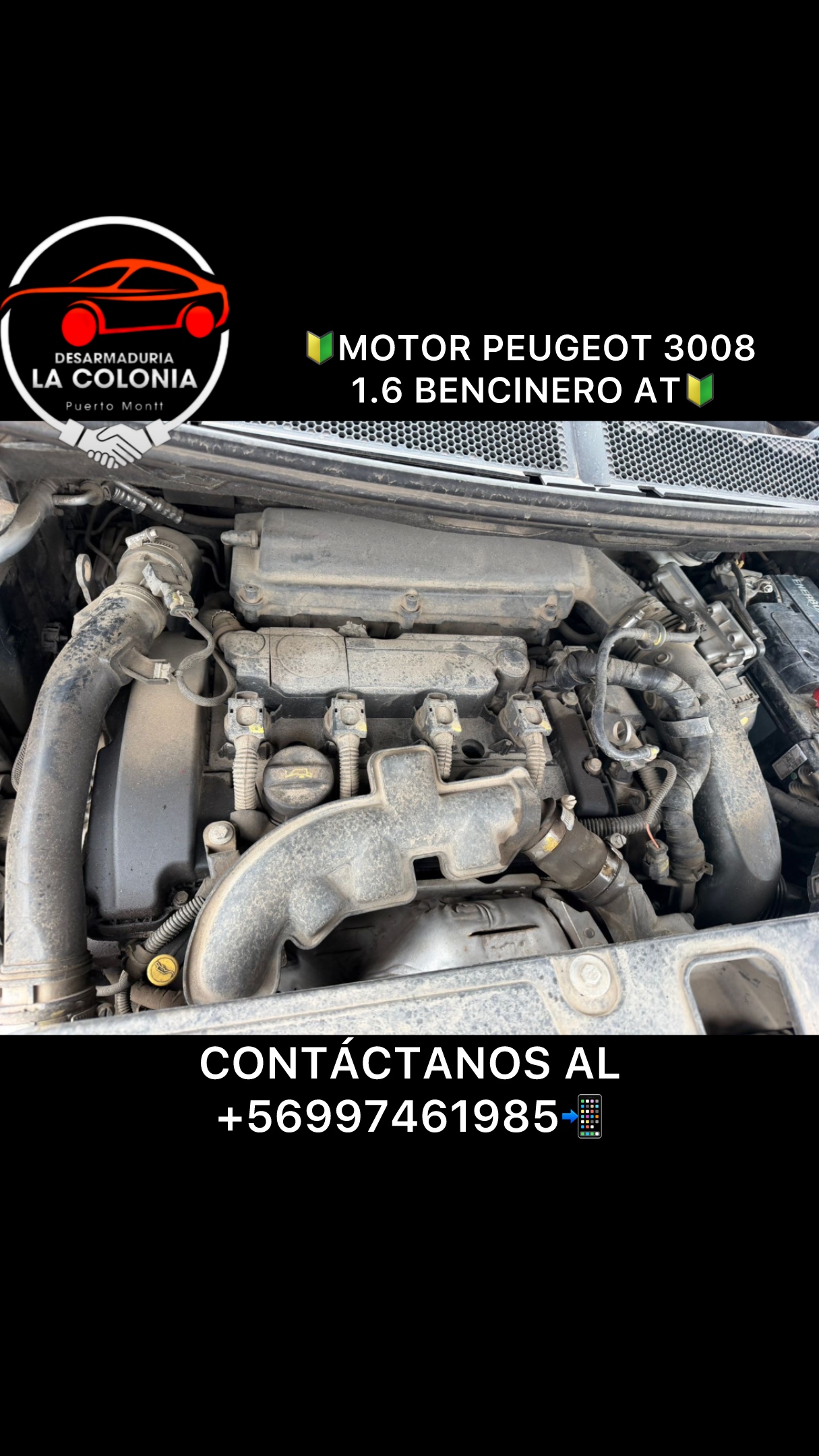 Motor Peugeot 3008 bencinero 1.6