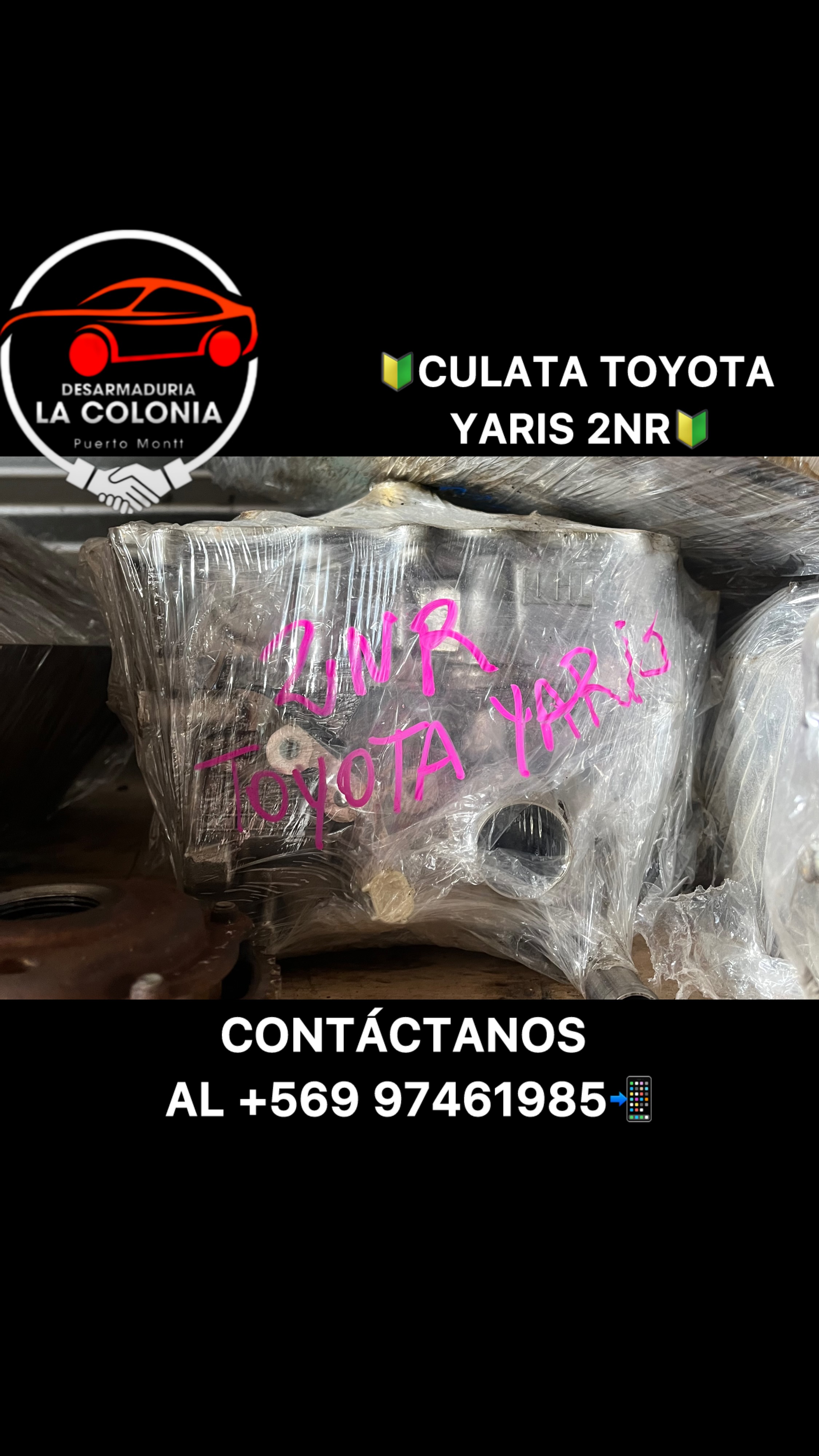 Culata toyota yaris 2nr