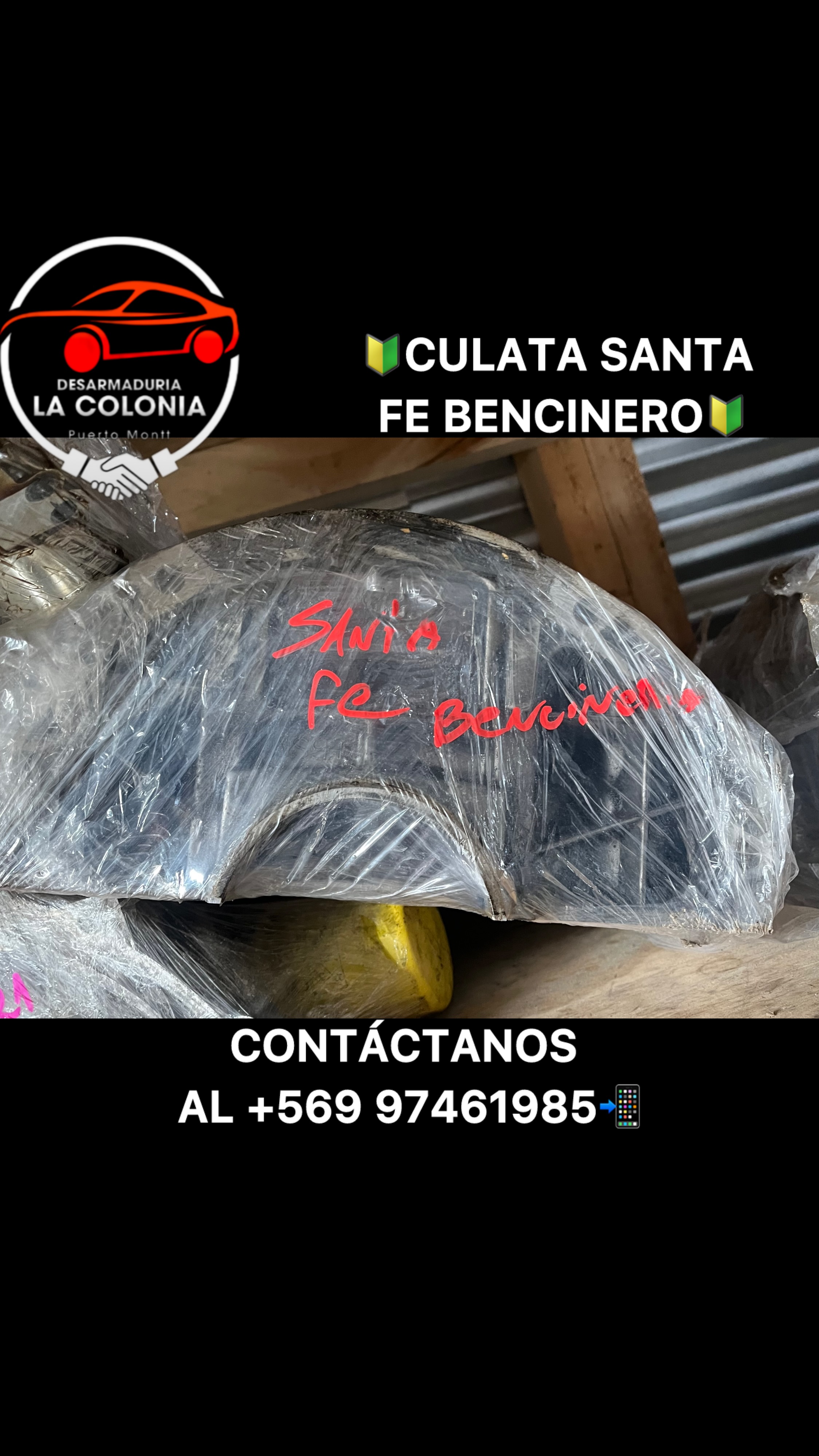 Culata santa fe bencinero