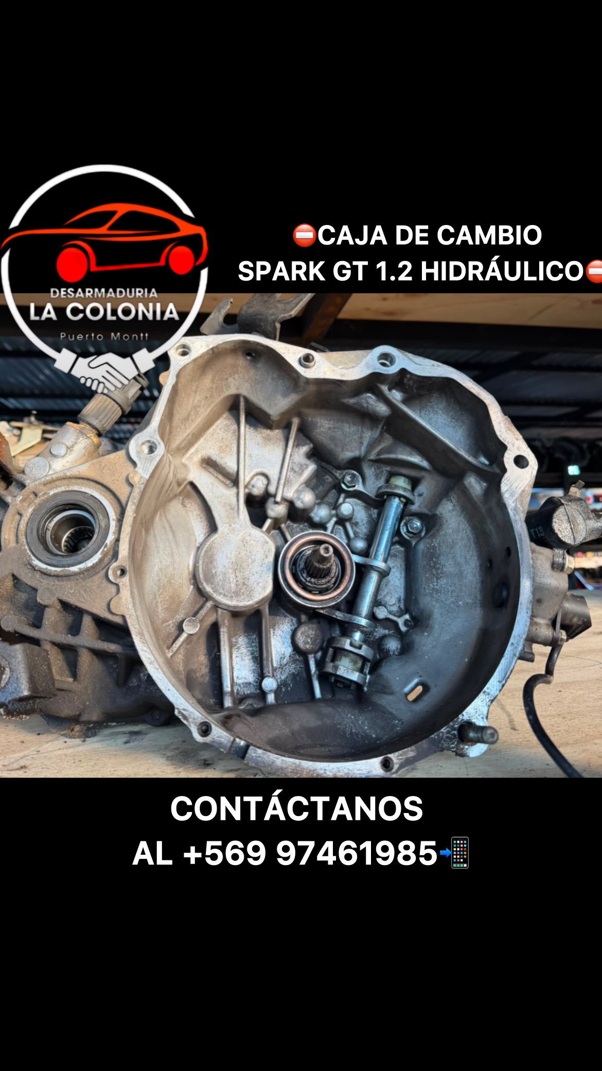 Caja cambio spark gt 1.2 hidráulico