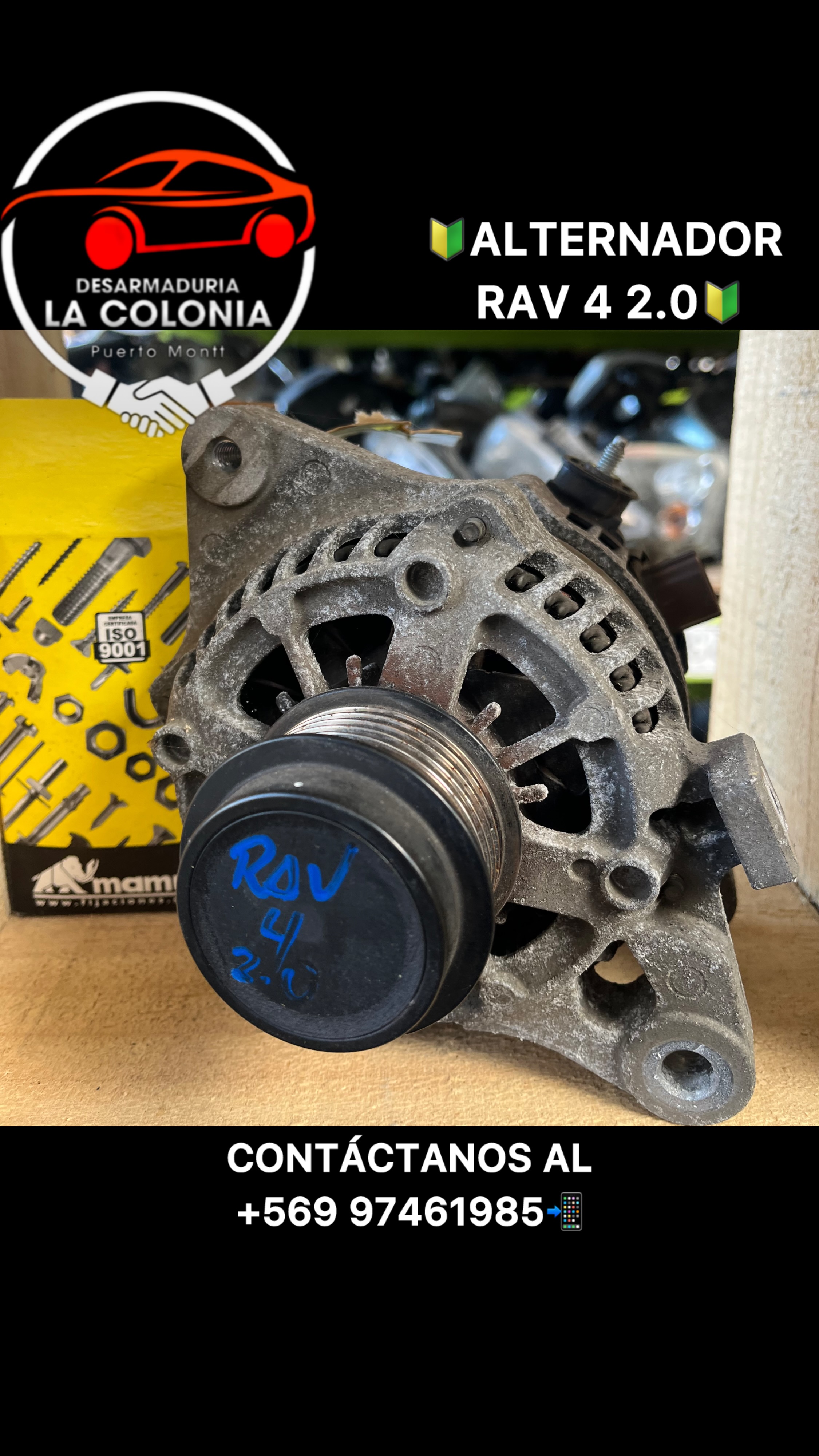 Alternador rav 4 2.0