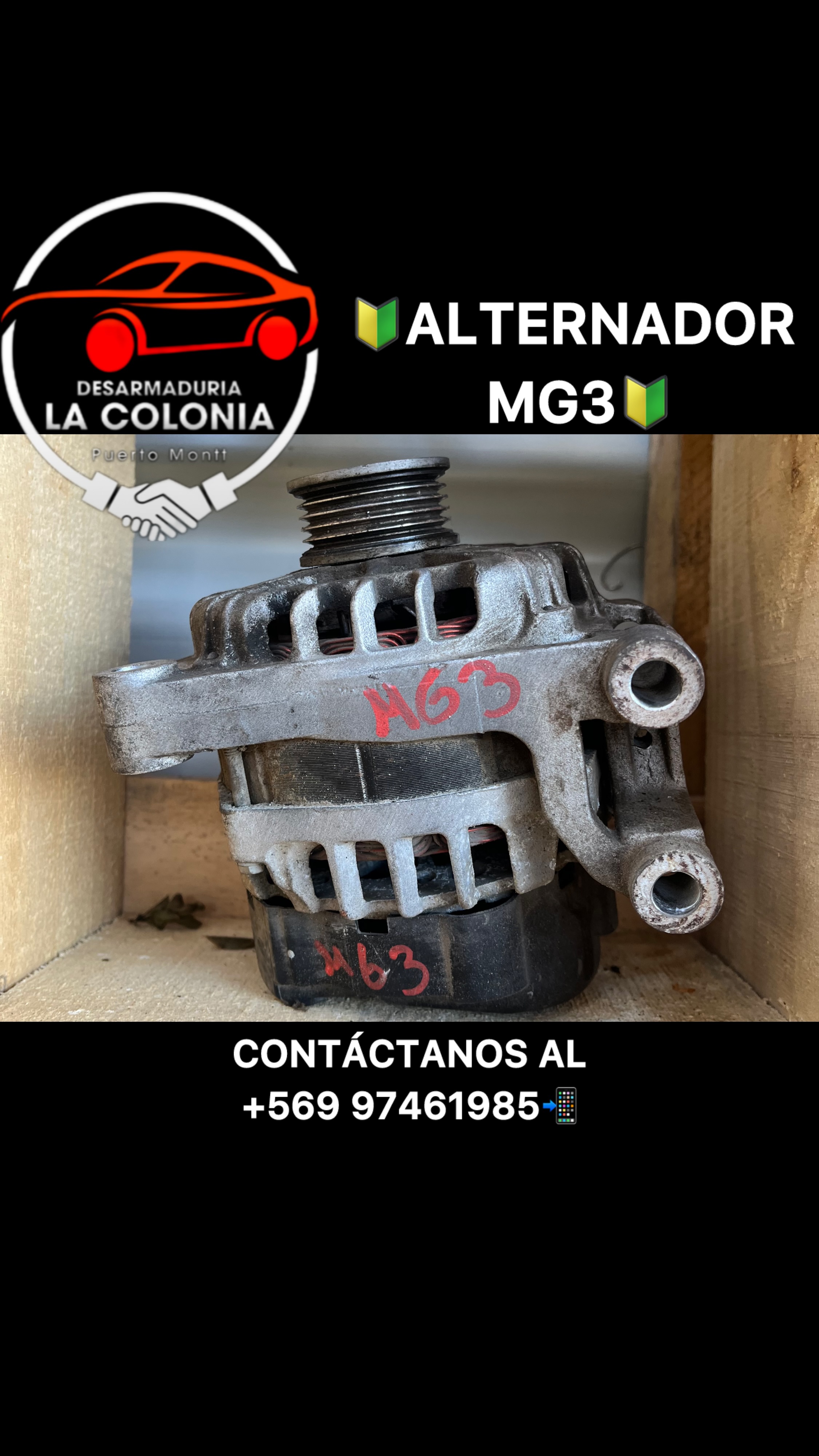 Alternador mg3