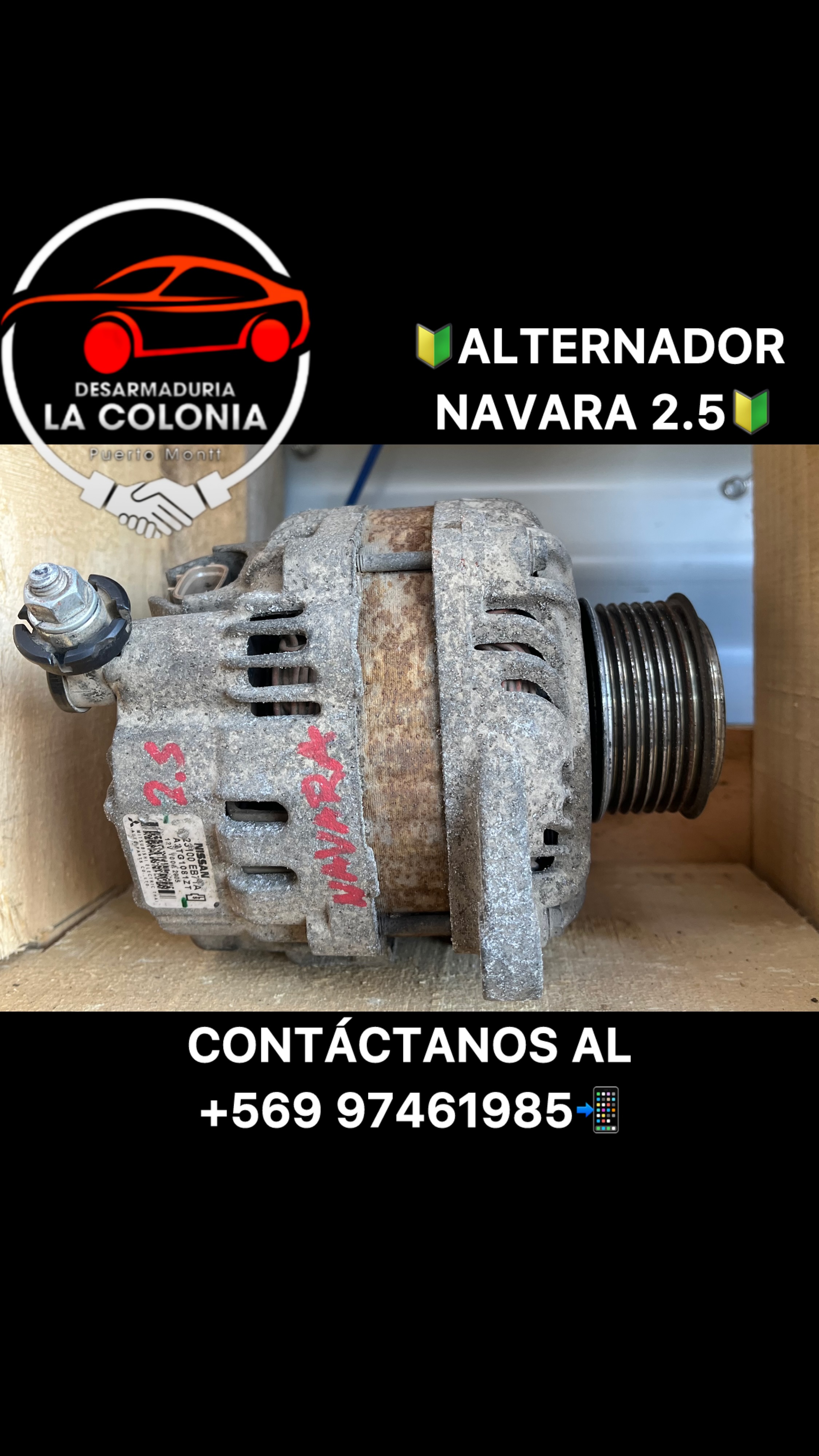 Alternador navara 2.5