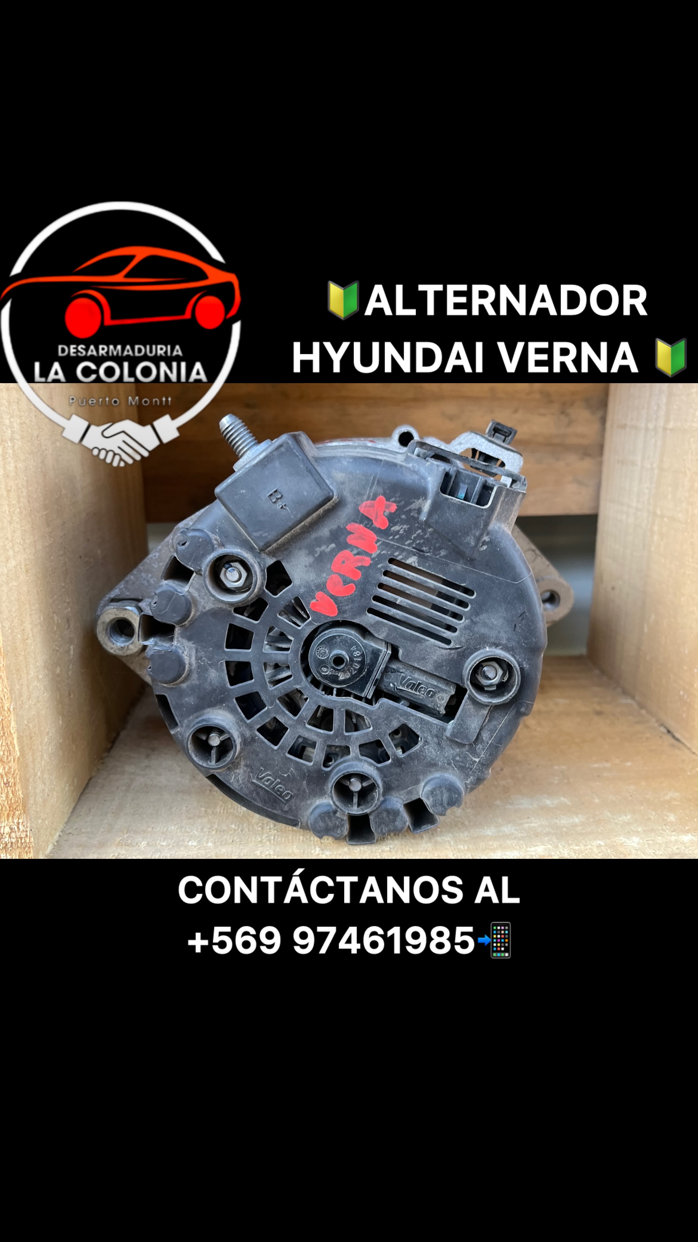Alternador Hyundai verna