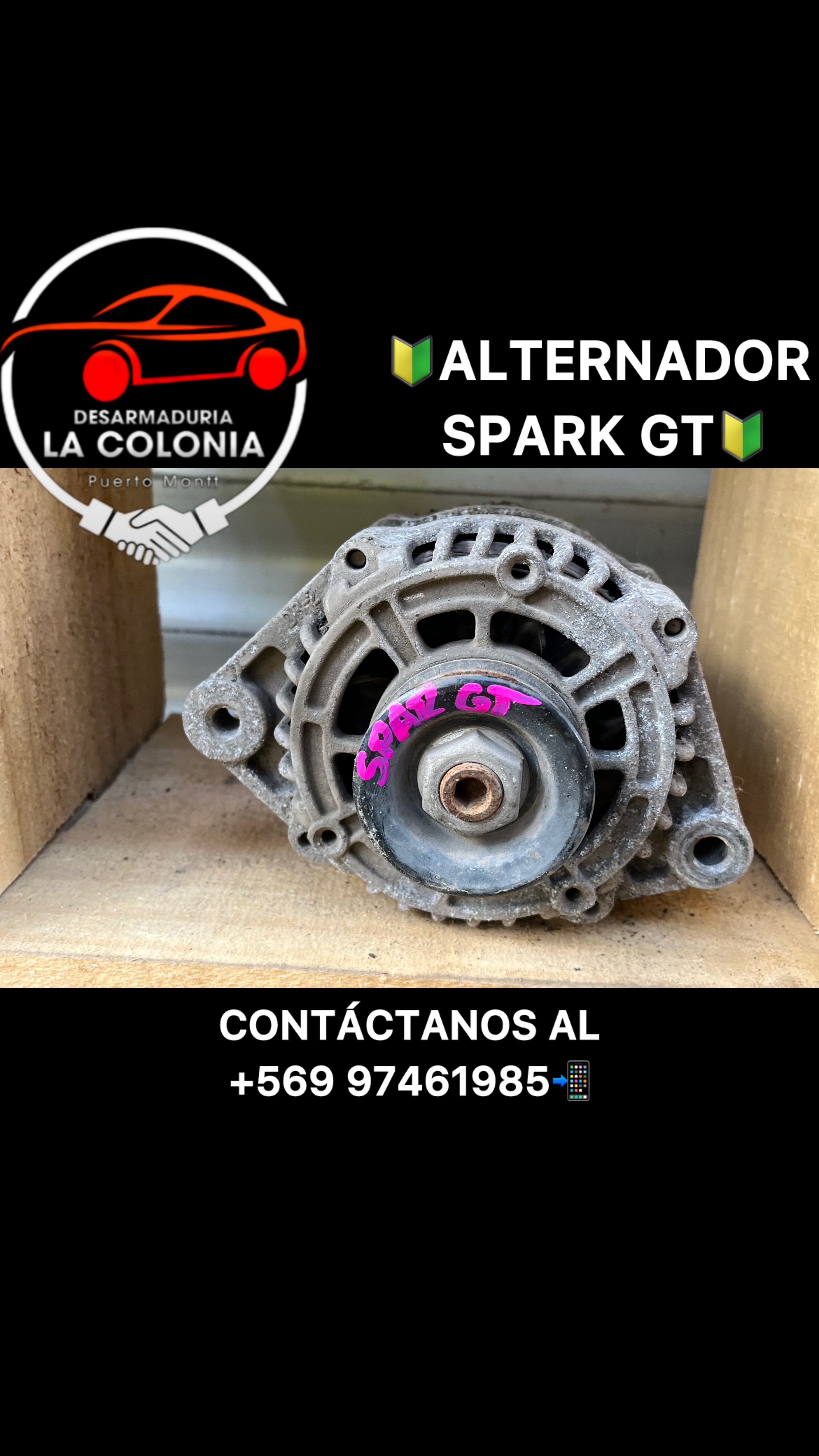 Alternador spark gt