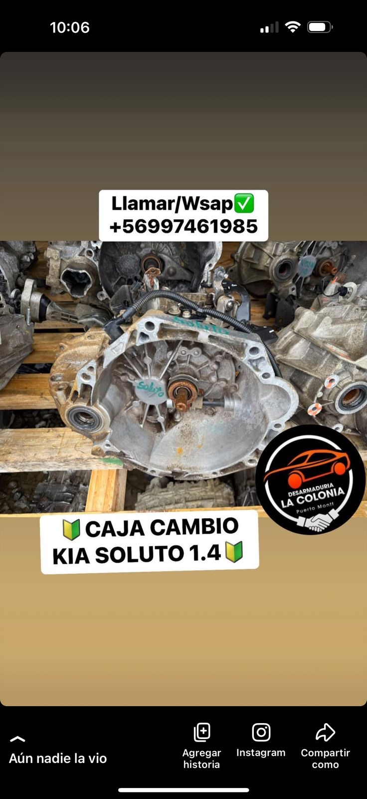Caja cambio Kia soluto 1.4