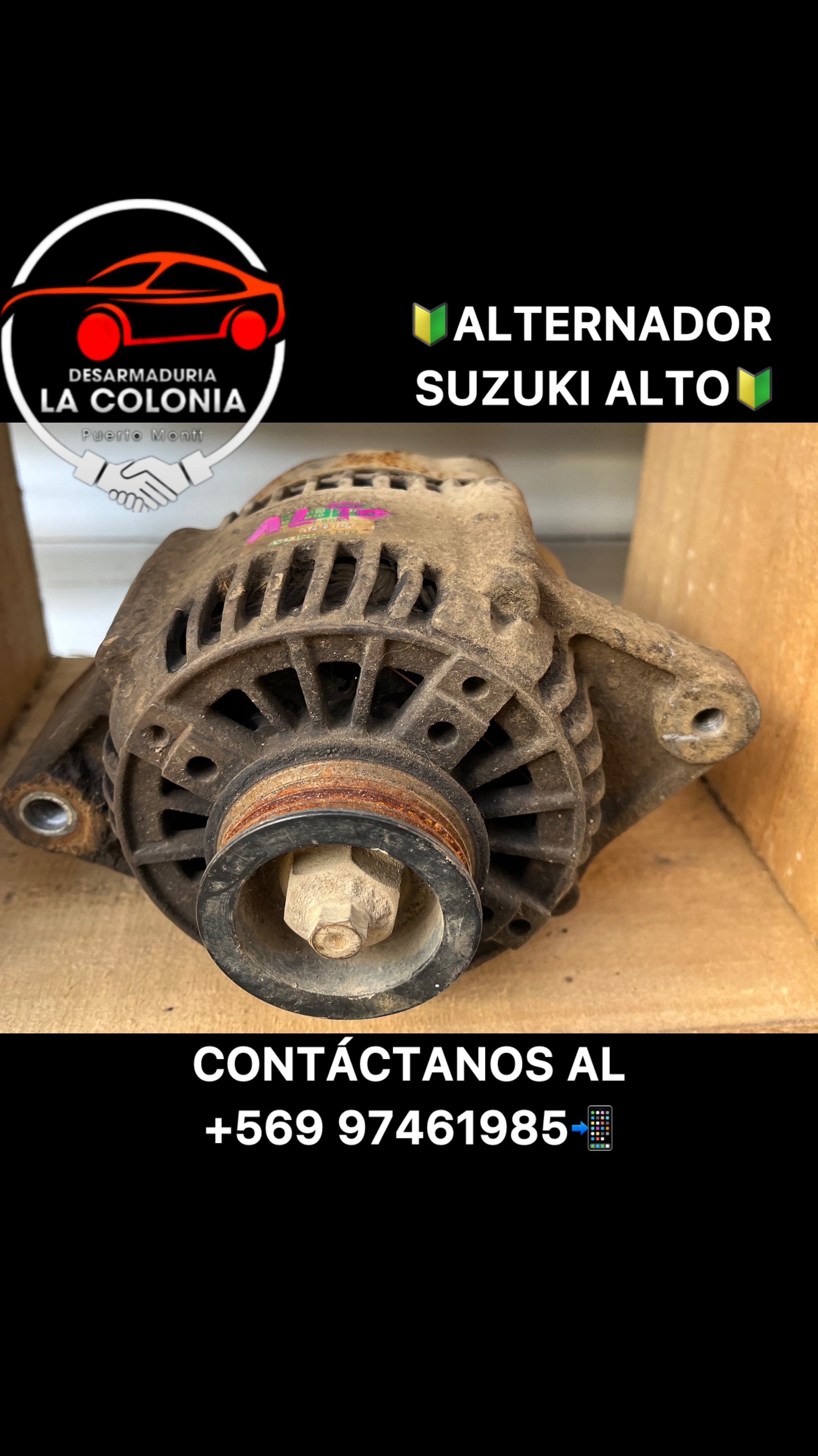 Alternador Suzuki alto