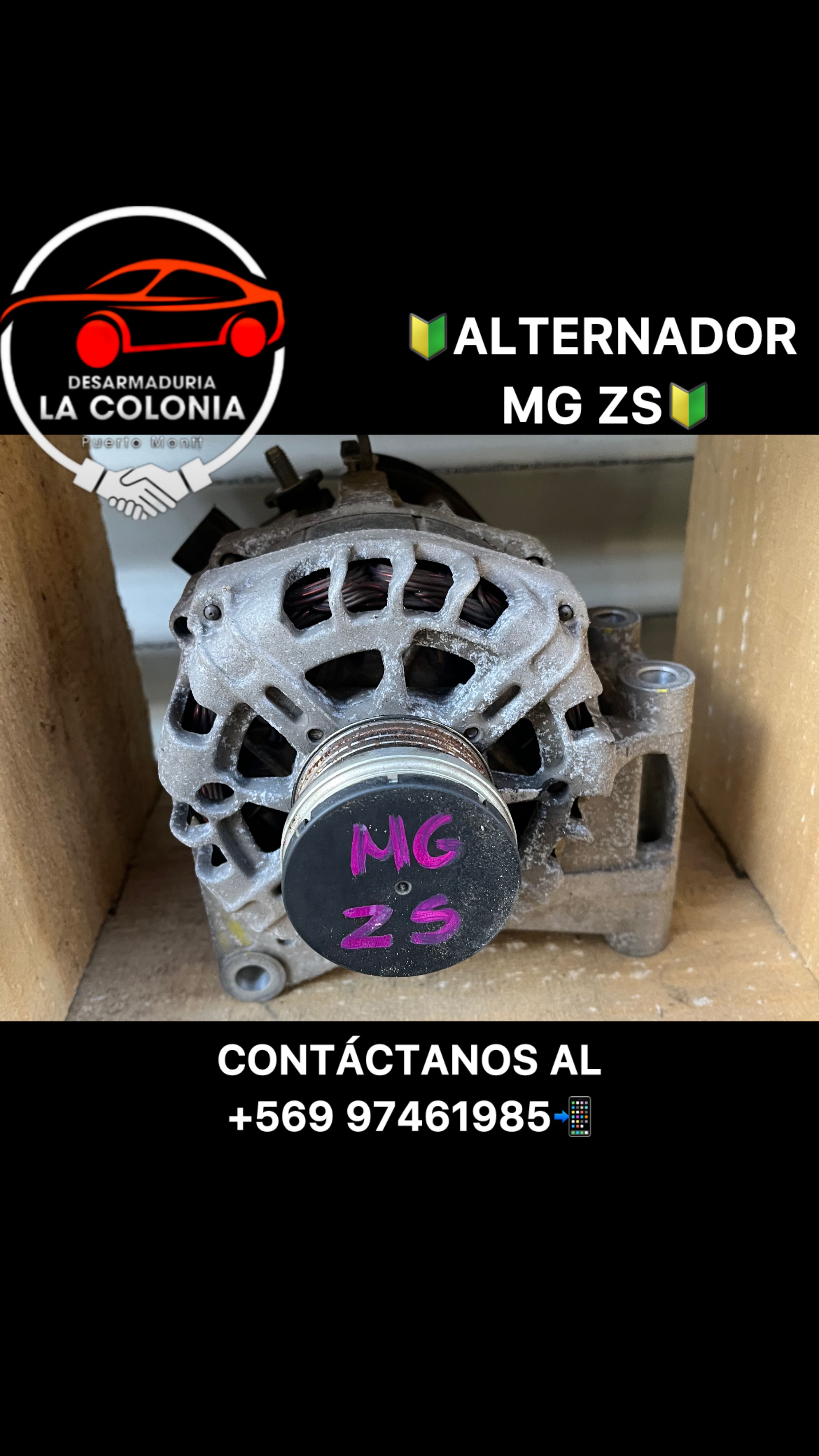 Alternador mg zs
