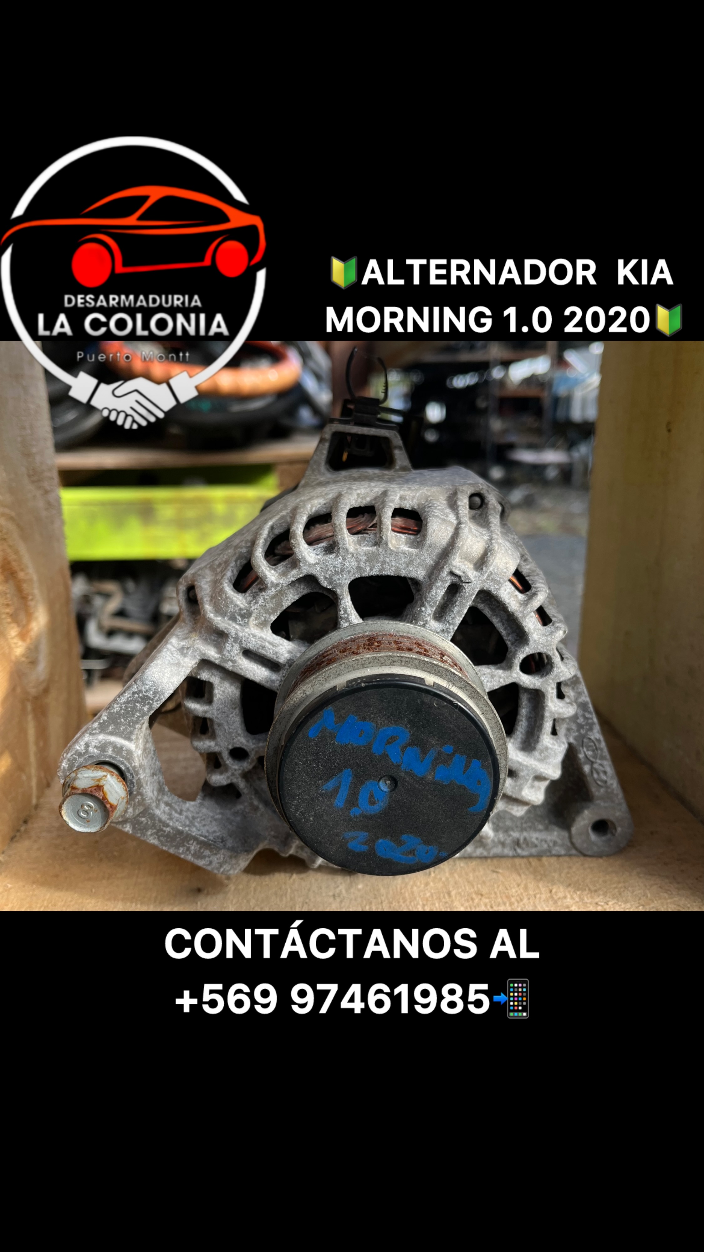 Alternador Kia morning 2020