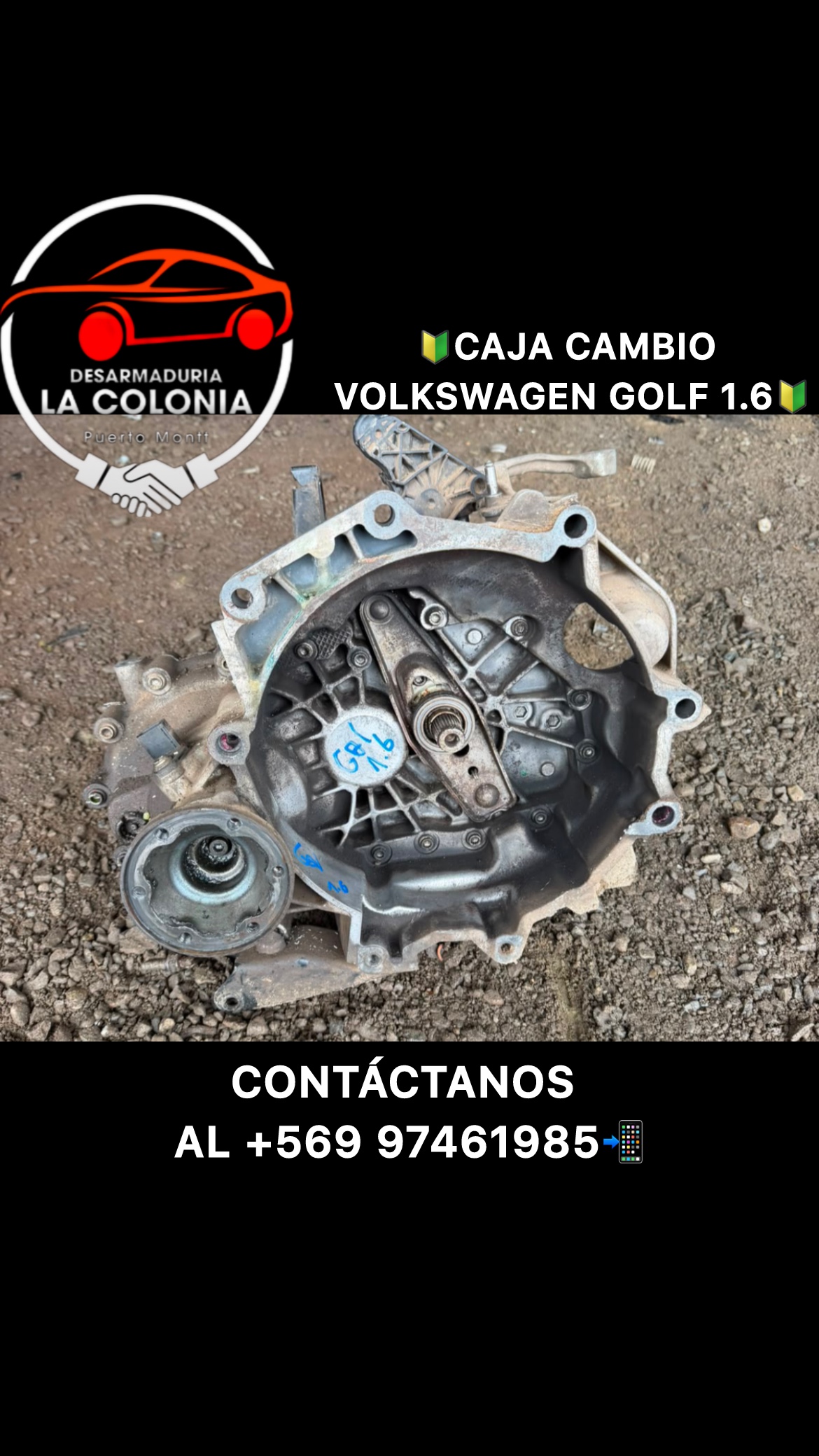 Caja Wolkswagen gol 1.6