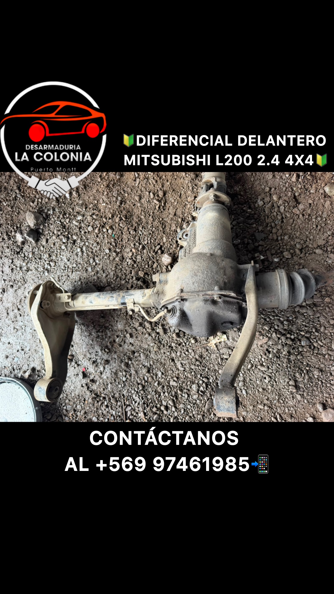 Diferencial delantero l200 4x4