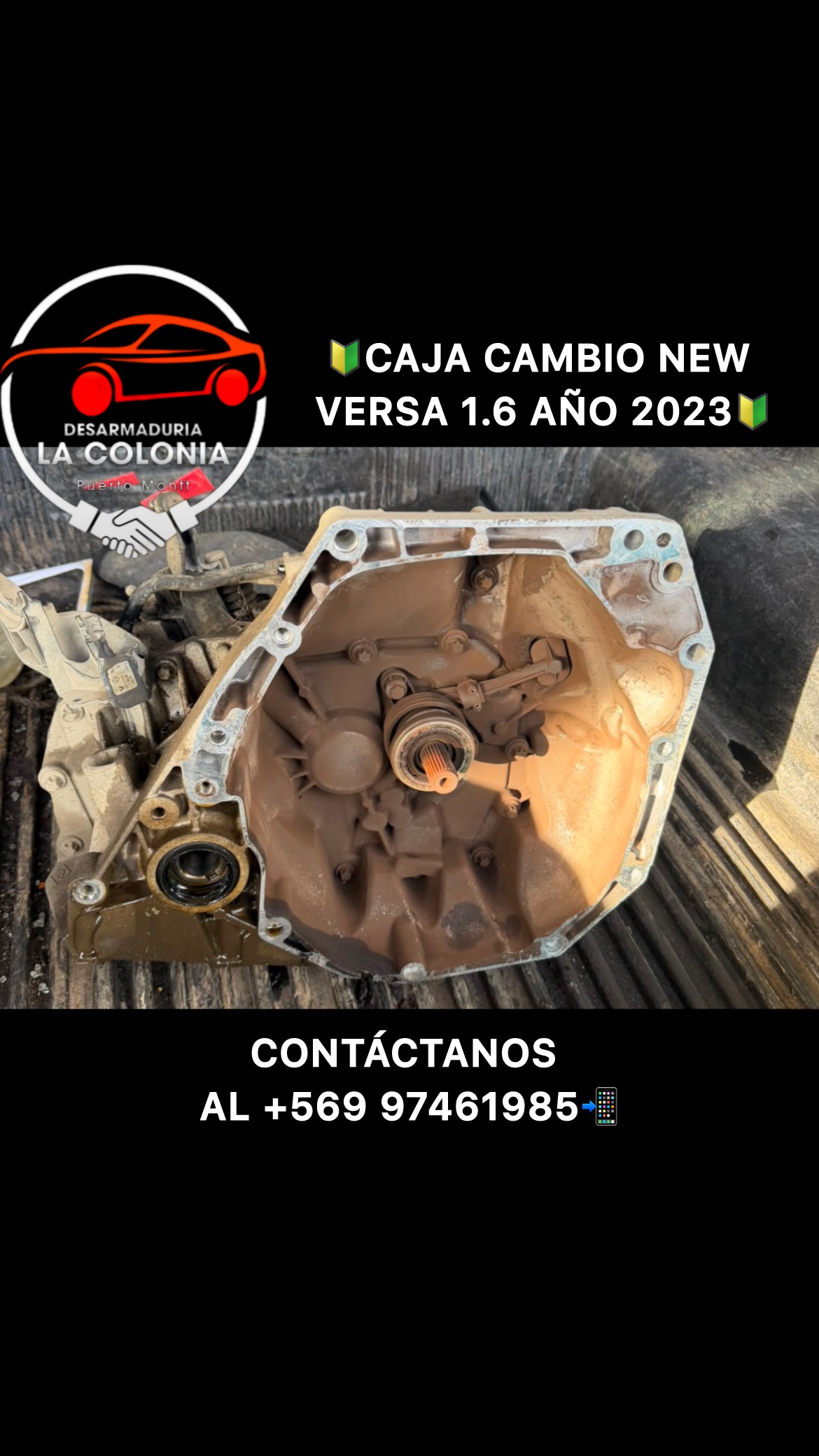 Caja de cambio new versa 1.6 año 2023