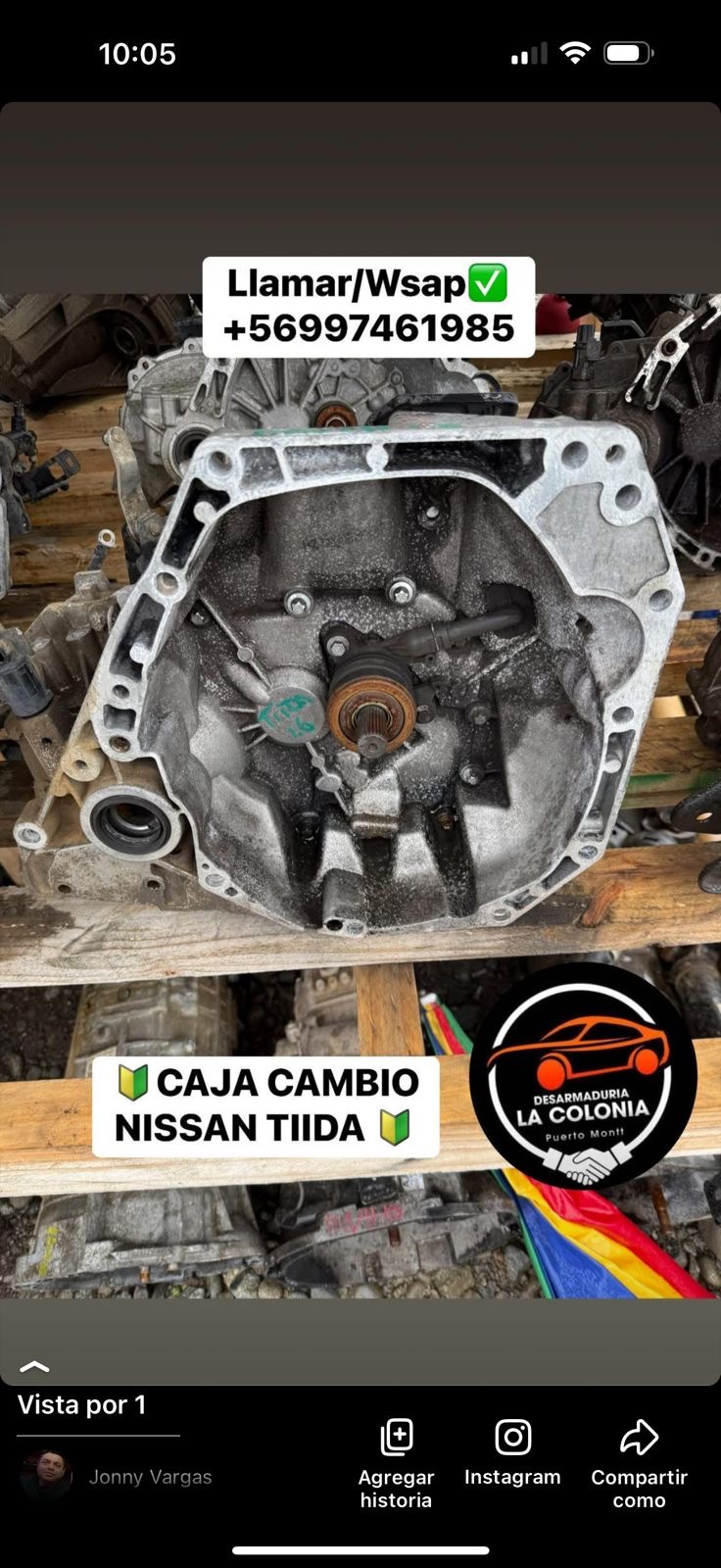 Caja de cambio Nissan tiida
