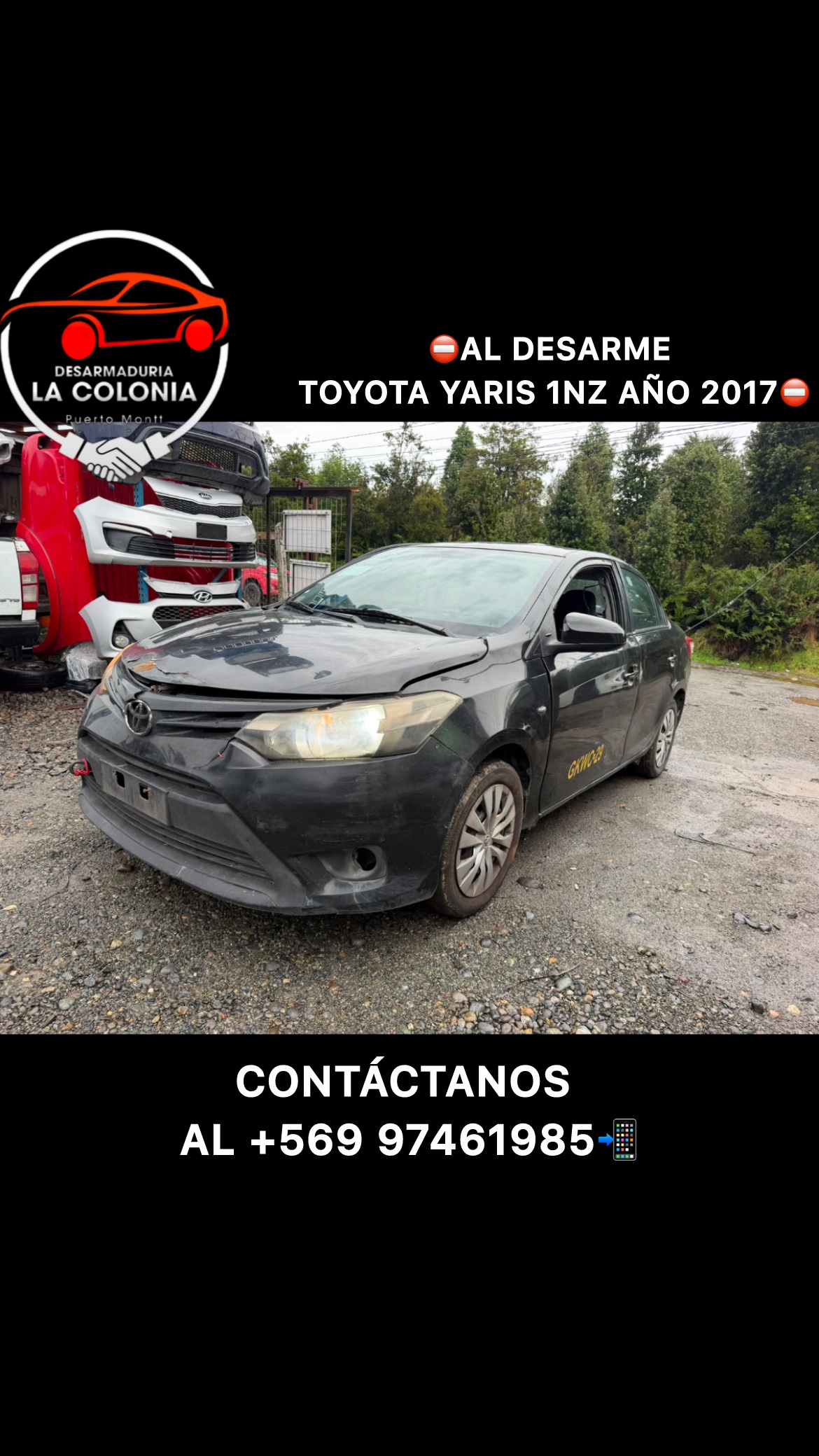 Toyota yaris 1nz año 2017