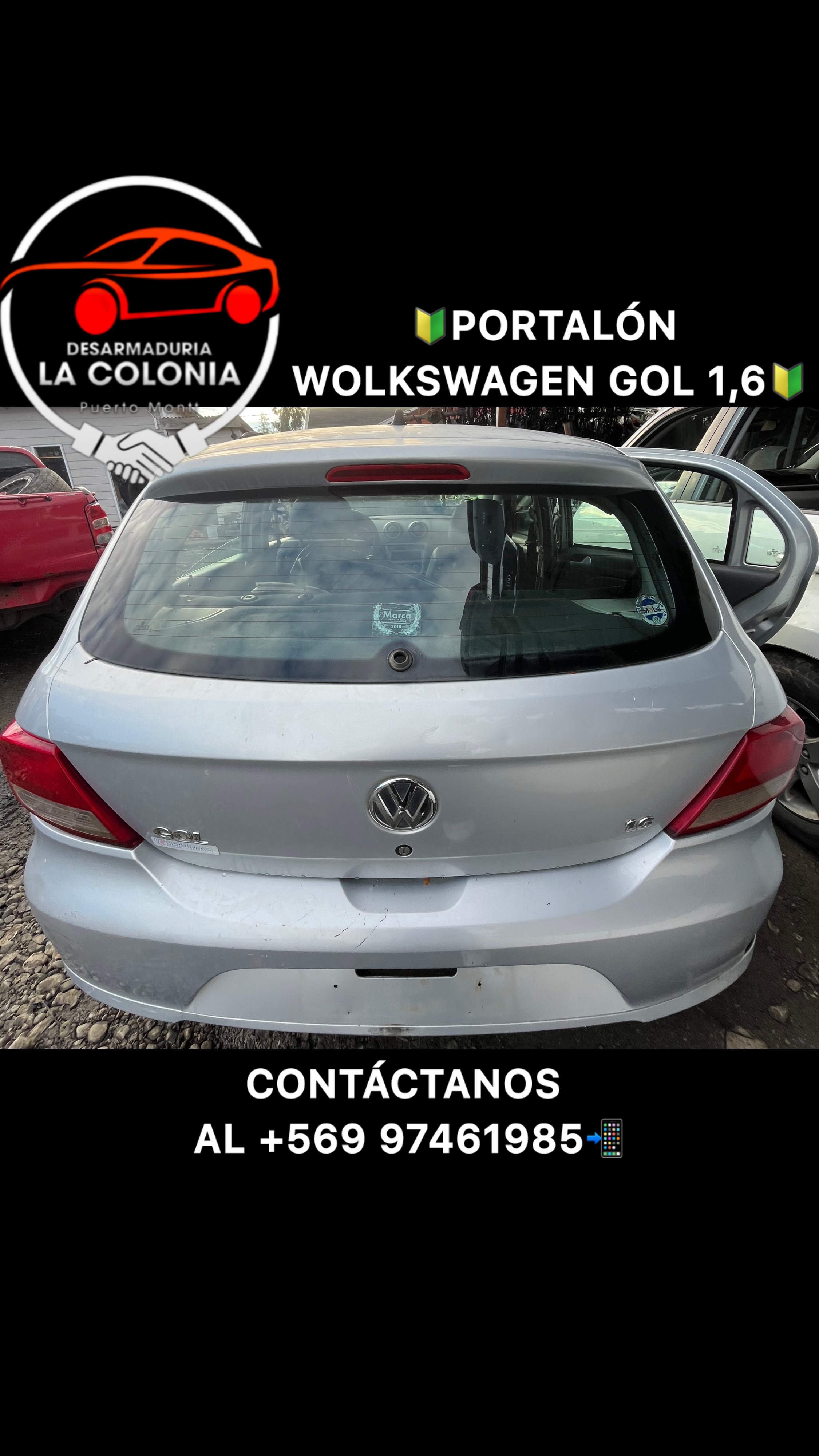 Portalon Wolkswagen gol 1.6