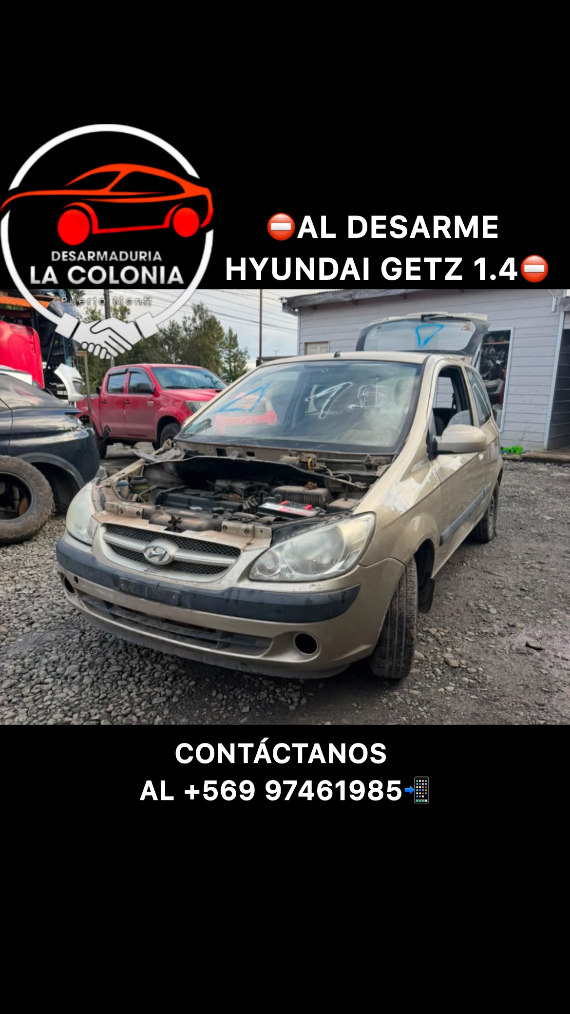 Al desarme hyundai getz 1.4