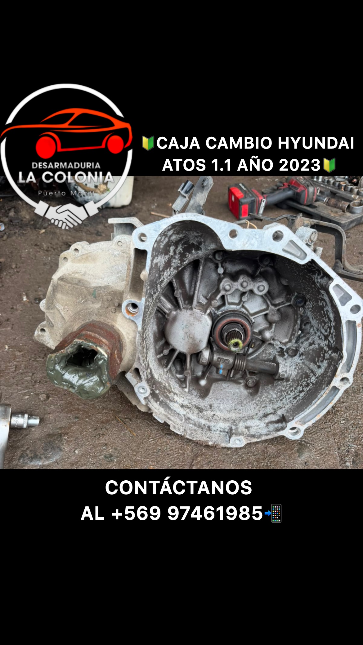 Caja cambio Hyundai atos 1.1 año 2023