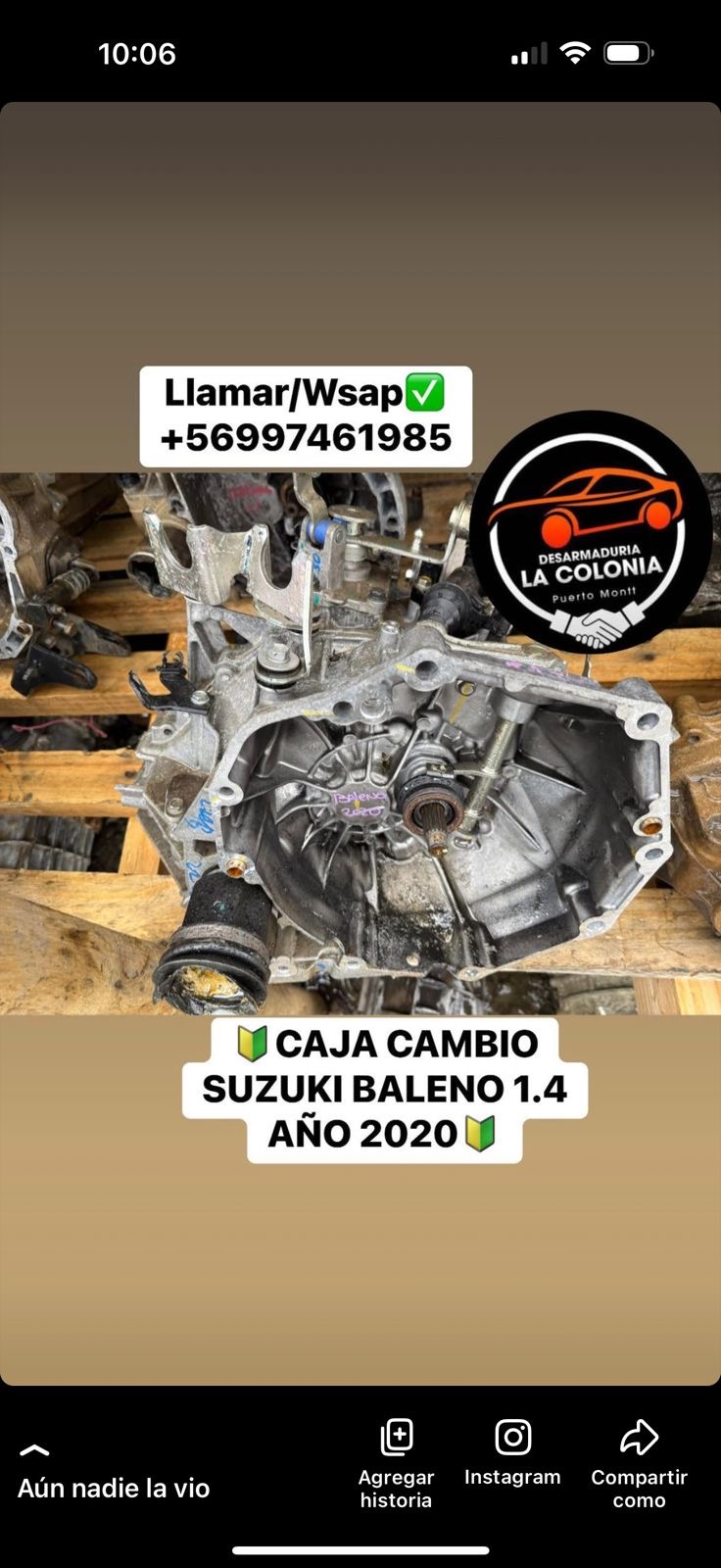 Caja de cambio Suzuki baleno 1.4