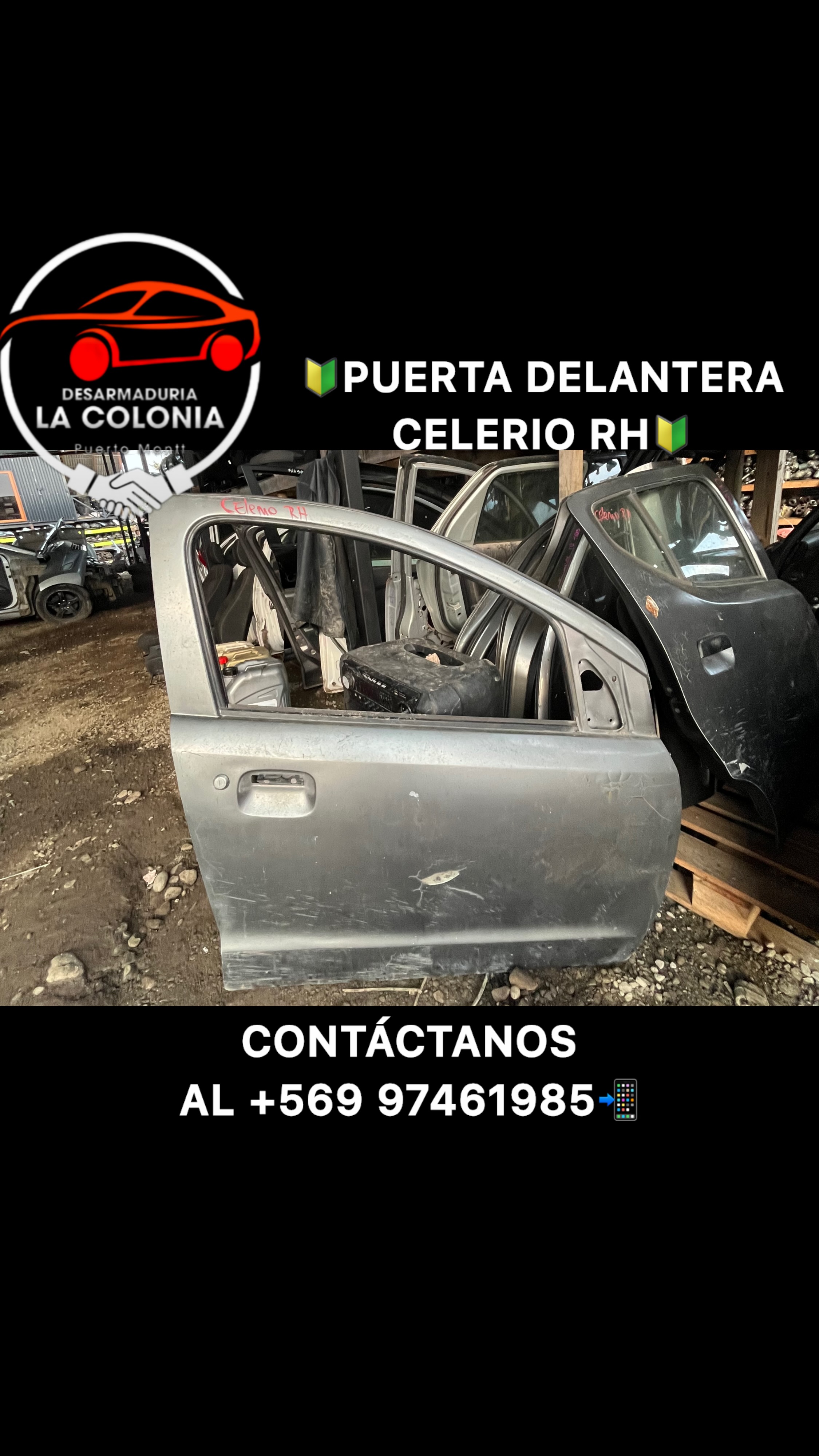 Puerta delantera celerio rh