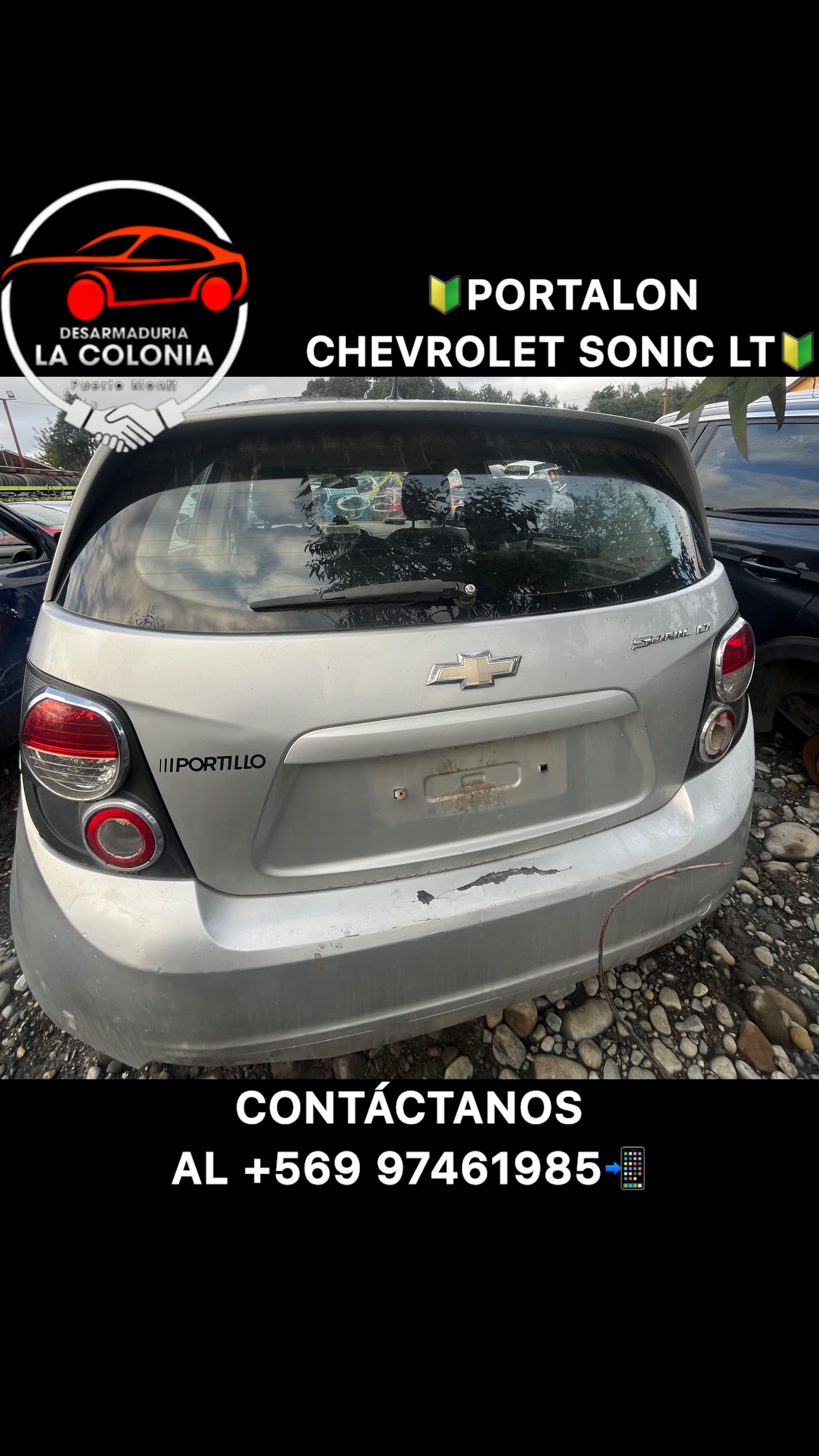 Portalon Chevrolet sonic