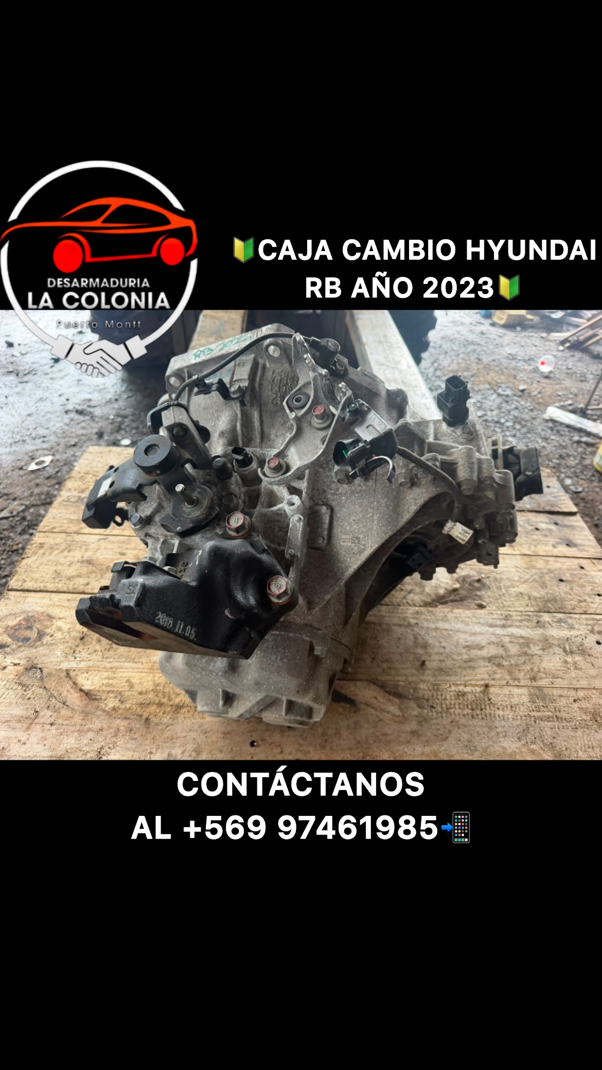 Caja cambio Hyundai rb 2023