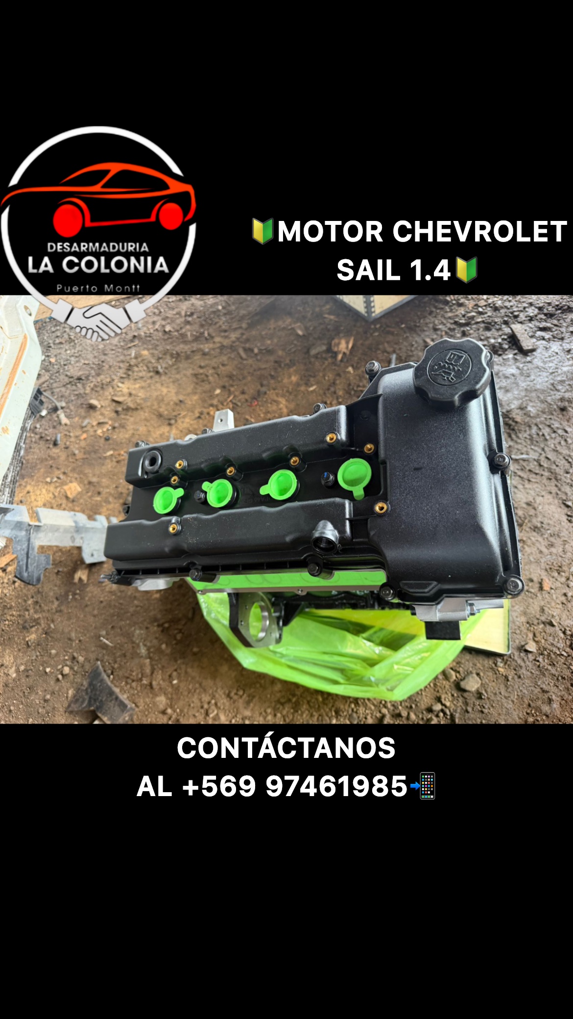 Motor Chevrolet sail 1.4