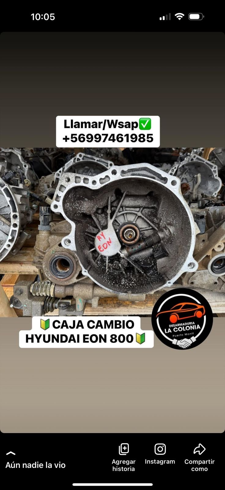 Caja de cambio Hyundai Eon 800