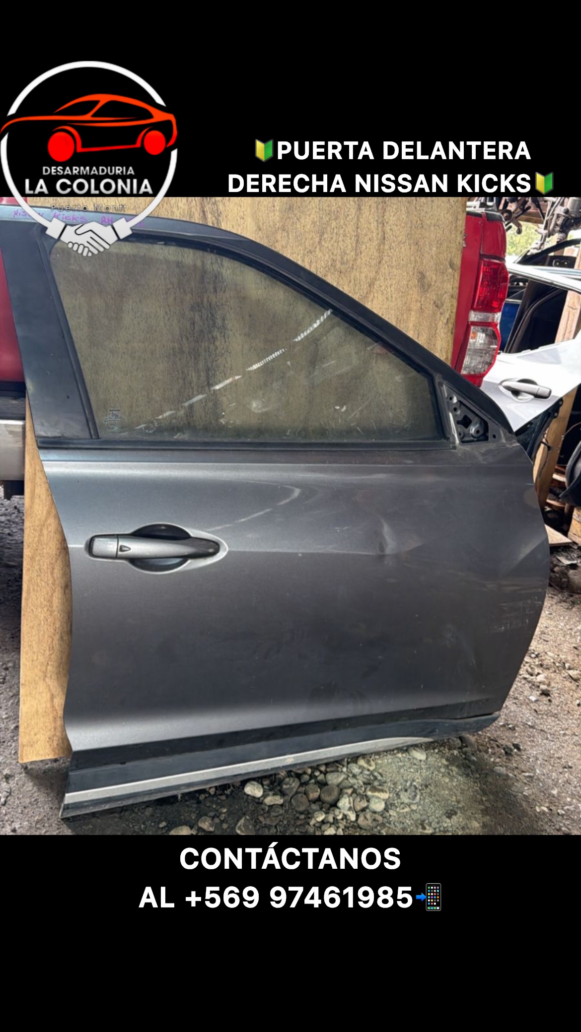 Puerta delantera derecha nissan kicks