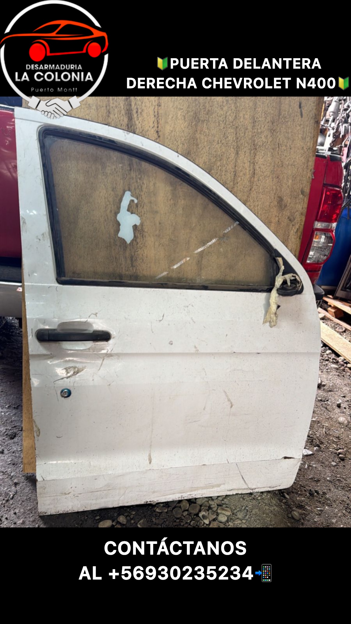 Puerta delantera derecha n400