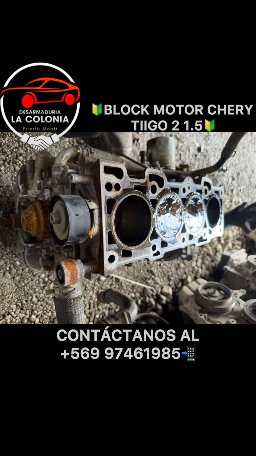 BLOCK MOTOR CHERY TIIGO2 1.5