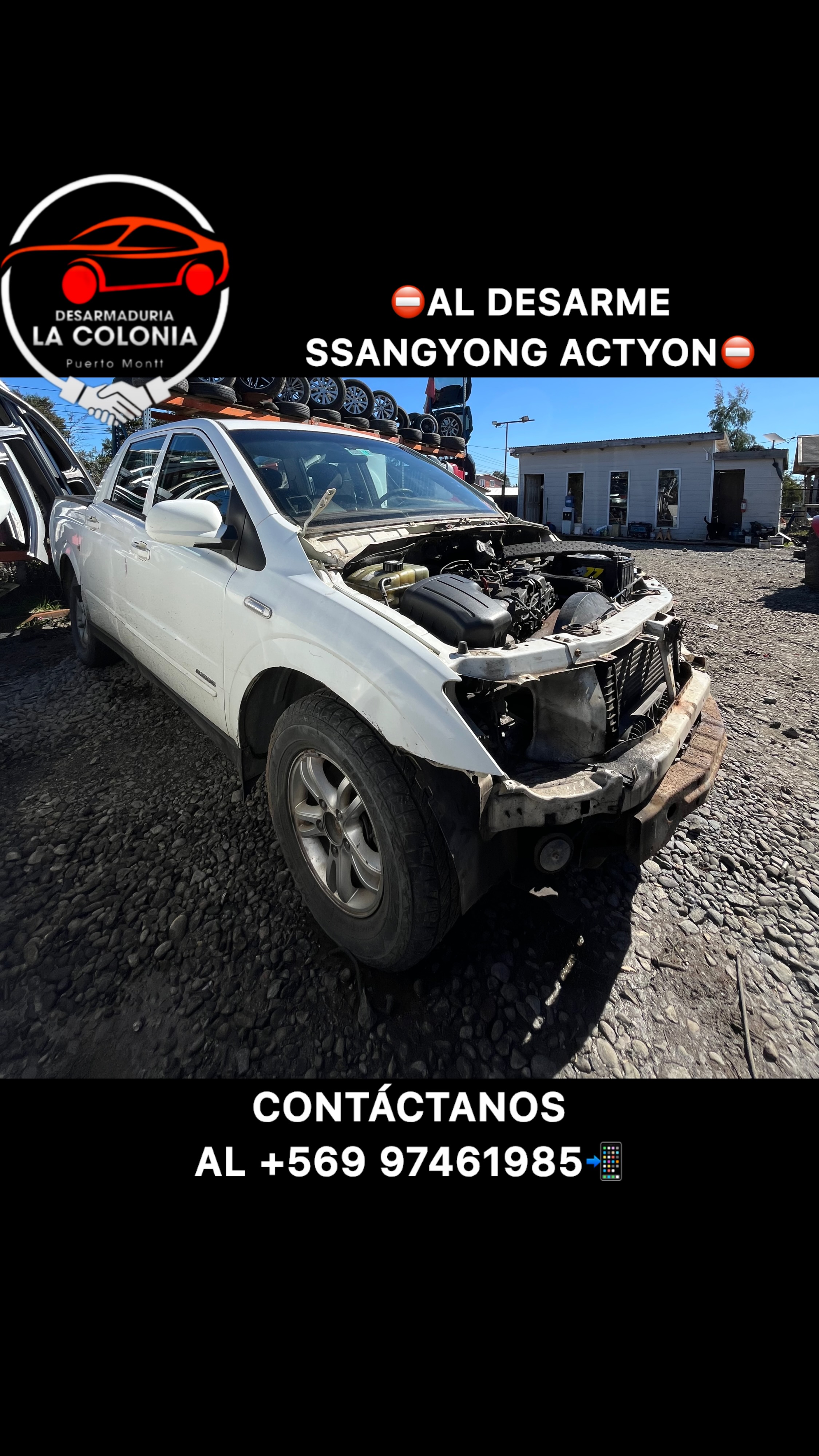 Al desarme sangyong actyon
