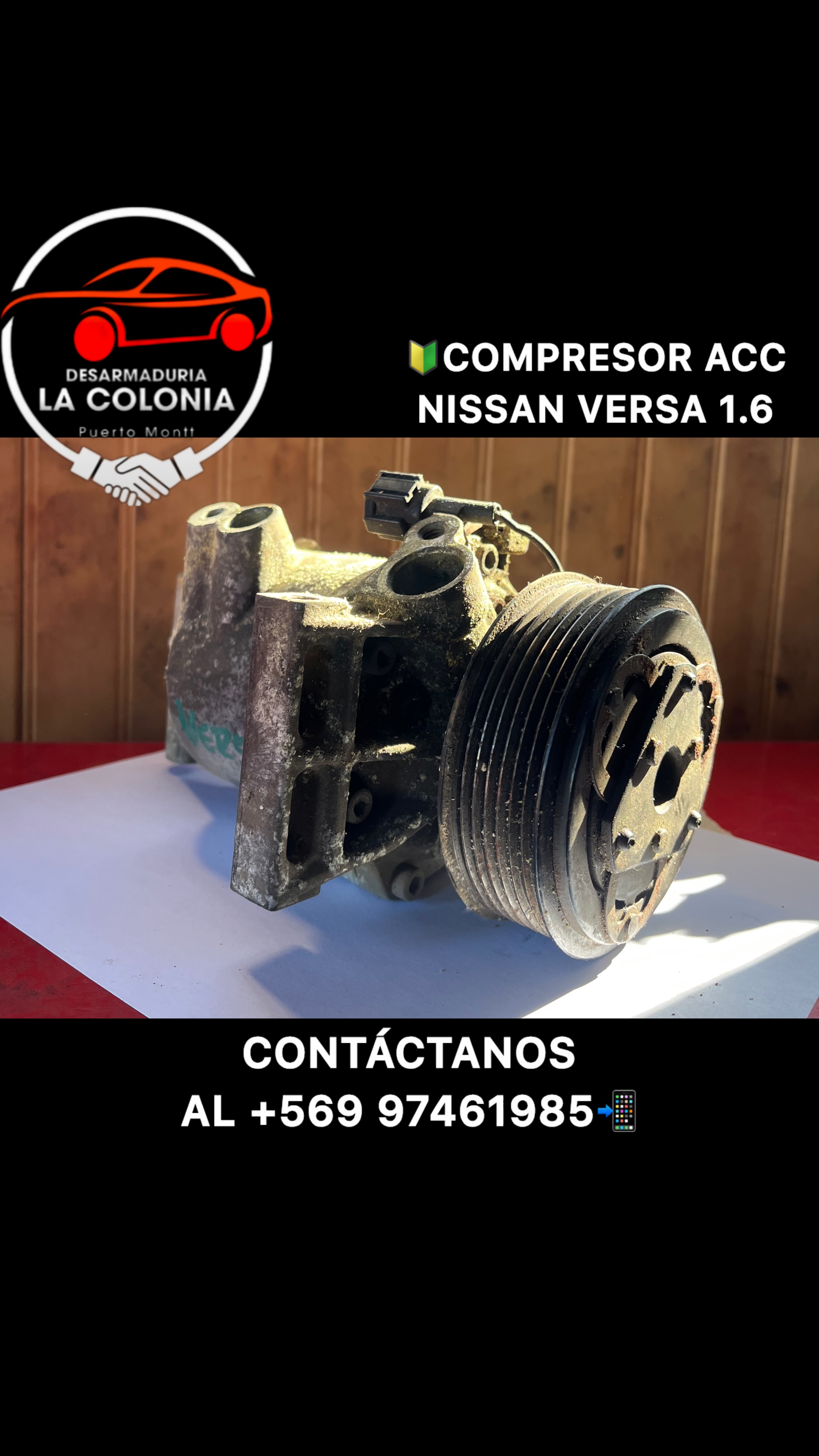 Compresor acc nissan versa