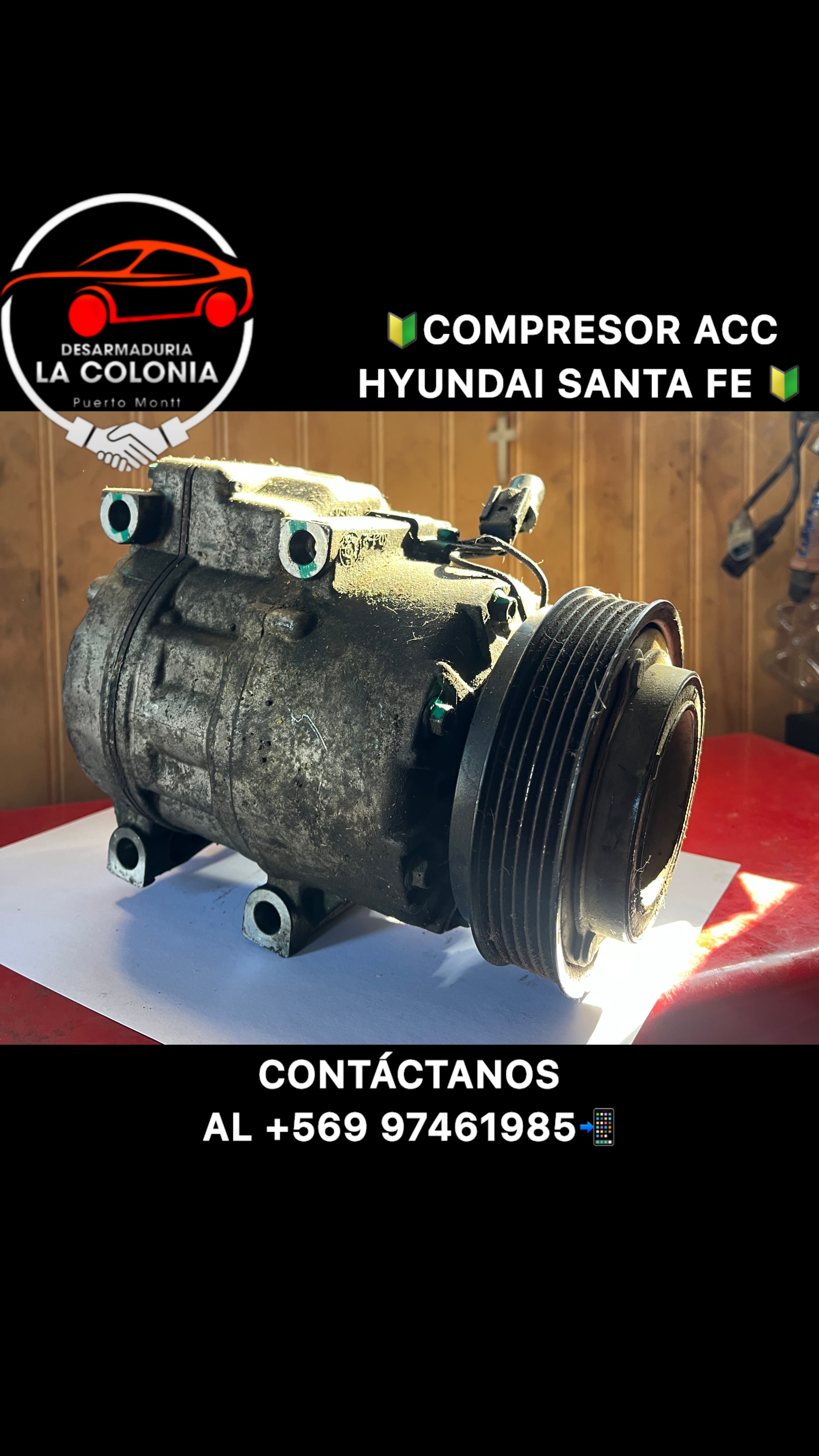 Compresor acc Hyundai santa fe